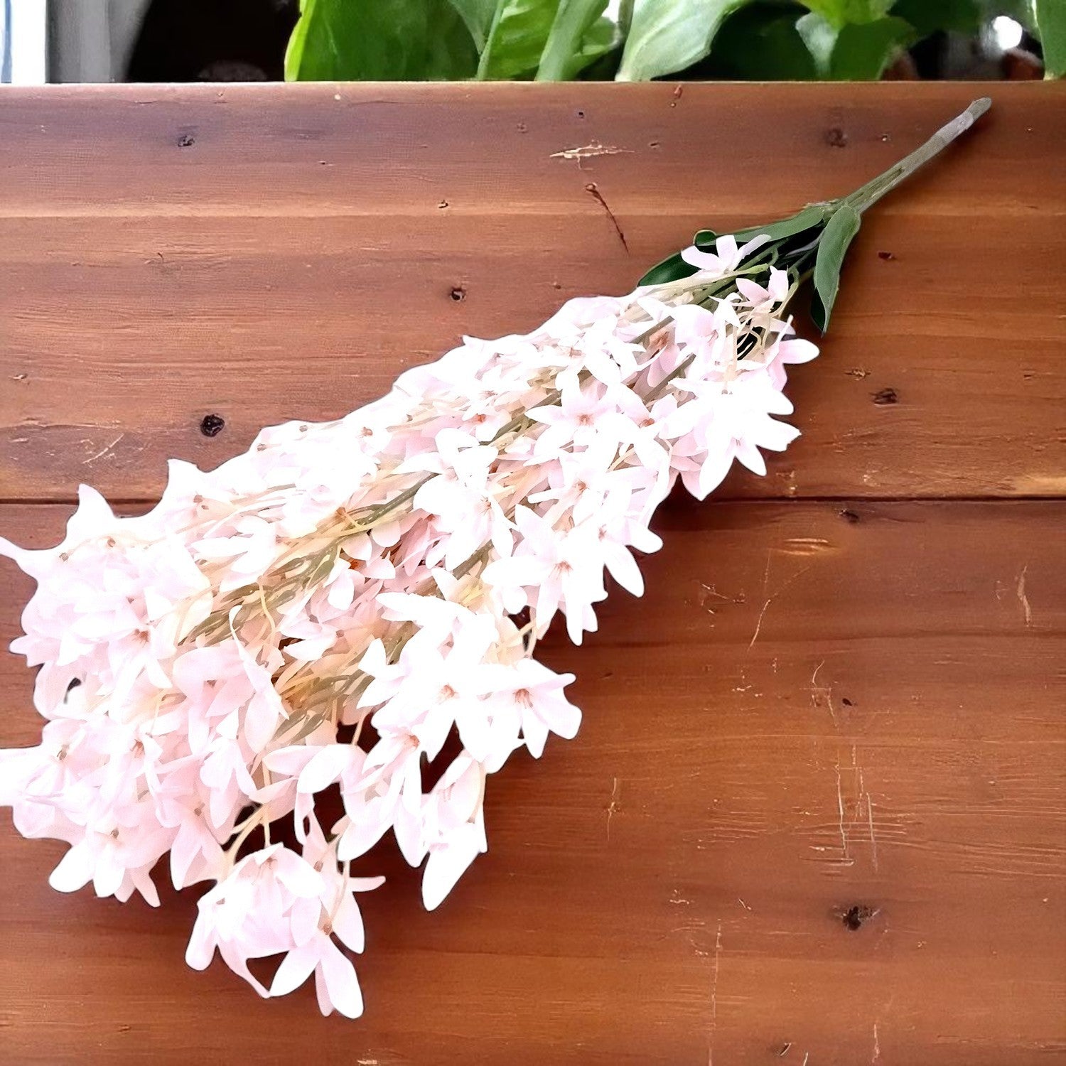 Artificial Orchids Flower Bouquets | Fake Flowers Bunch - For Vase, Pot, Home, Bedroom, Balcony, Office Corner, Living Room - 28 Inch - Apkamart #Colour_Pink