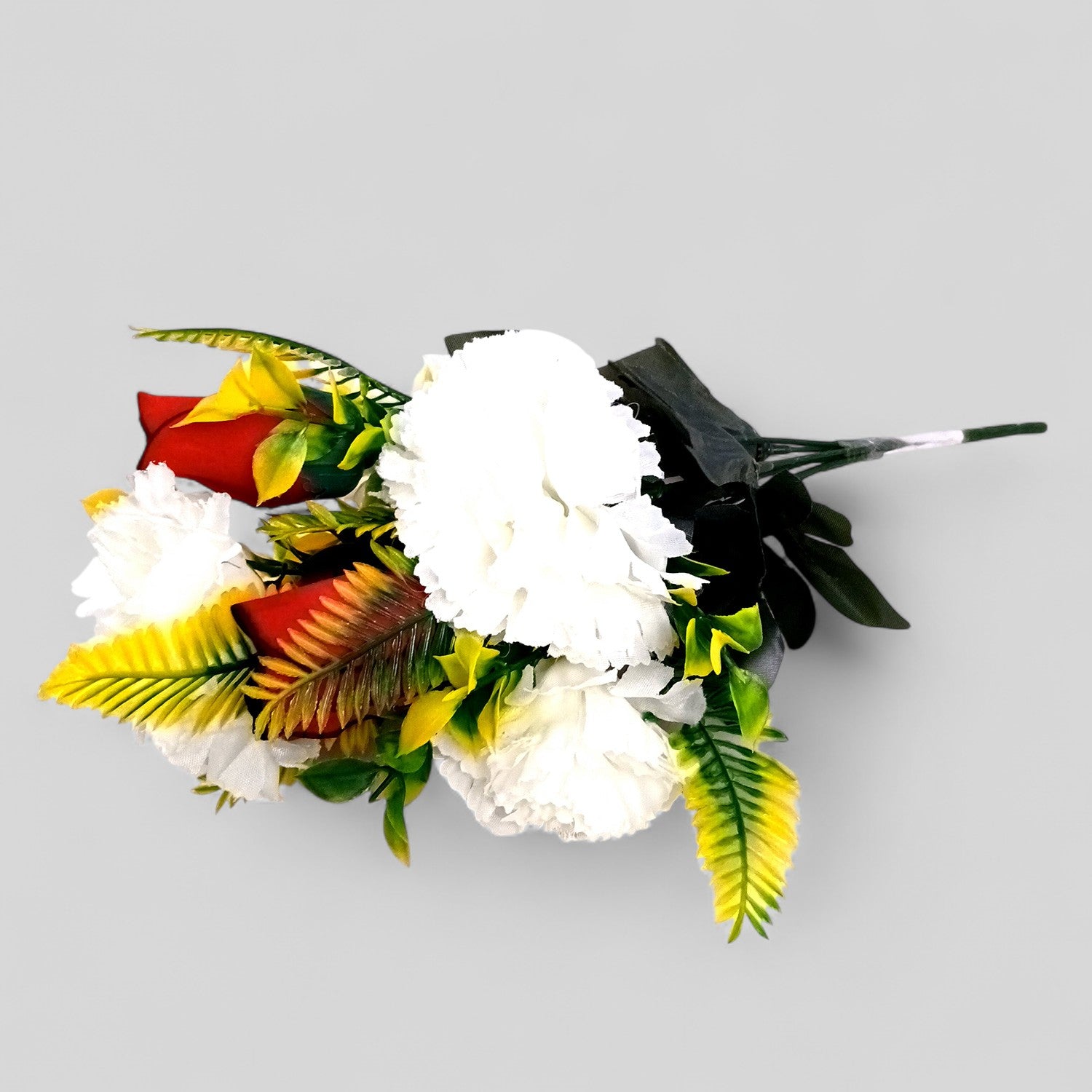 Artificial Flowers Bunches for Vase Pot | Faux Flowers Stem - for Home Decor, Living Room, Office & Festivals Decoration (Vase Not Included) - 13 Inch - Apkamart