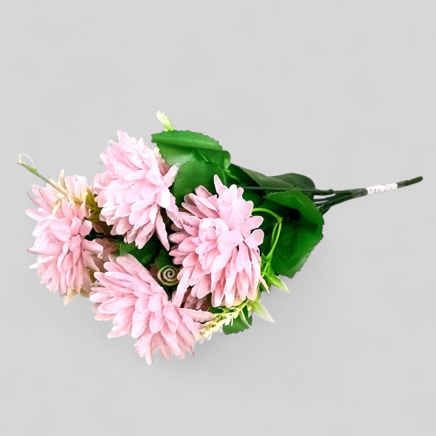 Artificial Flowers Dahlia Bunches for Vase Pot | Faux Flowers Stick - for Home Decor, Living Room, Wedding & Party Decoration (Vase Not Included) - 14 Inch - Apkamart #Colour_Pink