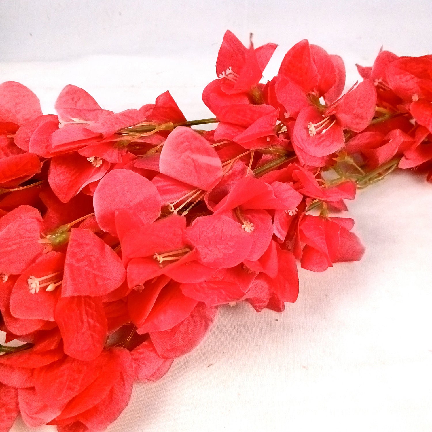 Artificial Flower Bouquet | Fake Orchids Flowers Bunch - For Vase, Pot, Home, Bedroom, Balcony, Office Corner - 26 Inch - Apkamart #Colour_Pink