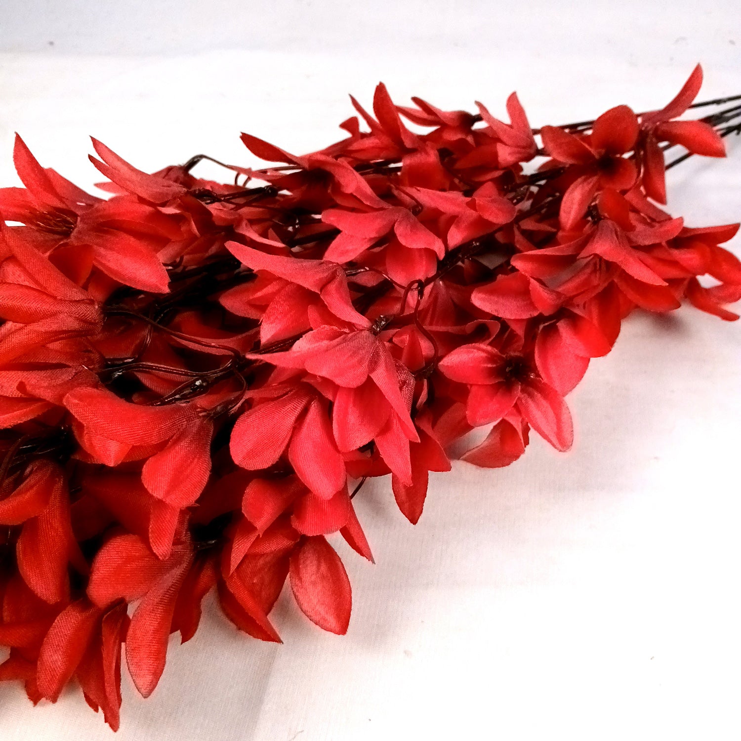 Artificial Flowers | Faux Flowers Bunch - for Home Decor, Living Room, Side Table, Centerpiece - 29 Inch - Apkamart #Colour_Pink