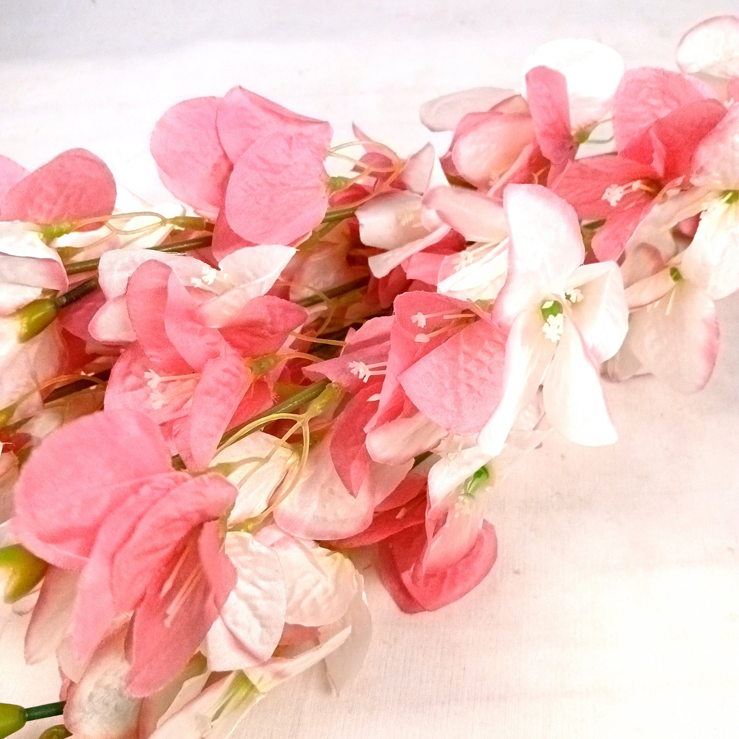 Artificial Flower Bouquet | Fake Orchids Flowers Bunch - For Vase, Pot, Home, Bedroom, Balcony, Office Corner - 26 Inch - Apkamart #Colour_Multicolor