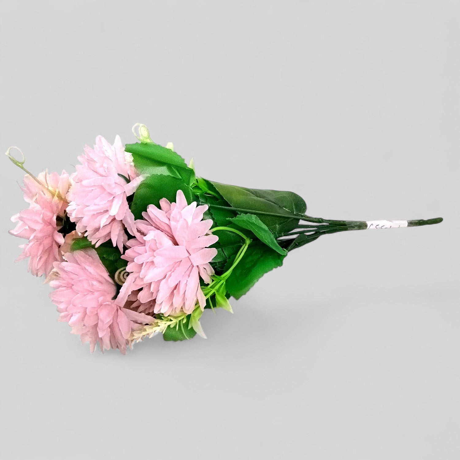 Artificial Flowers Dahlia Bunches for Vase Pot | Faux Flowers Stick - for Home Decor, Living Room, Wedding & Party Decoration (Vase Not Included) - 14 Inch - Apkamart #Colour_Pink