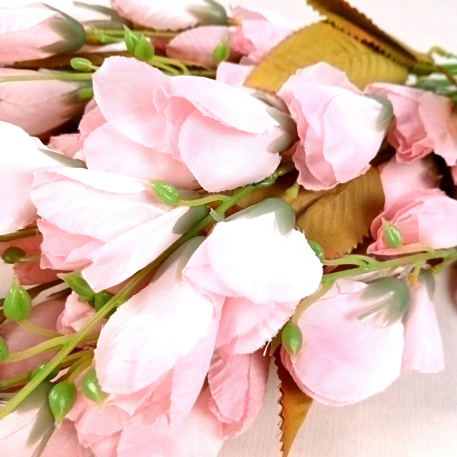 Artificial Flower Tulips Bouquet | Faux Flowers Bunch - for Table Vase, Pot, Home Decor, Living Room, Side Table Centerpiece - 27 Inch - Apkamart #Colour_Pink