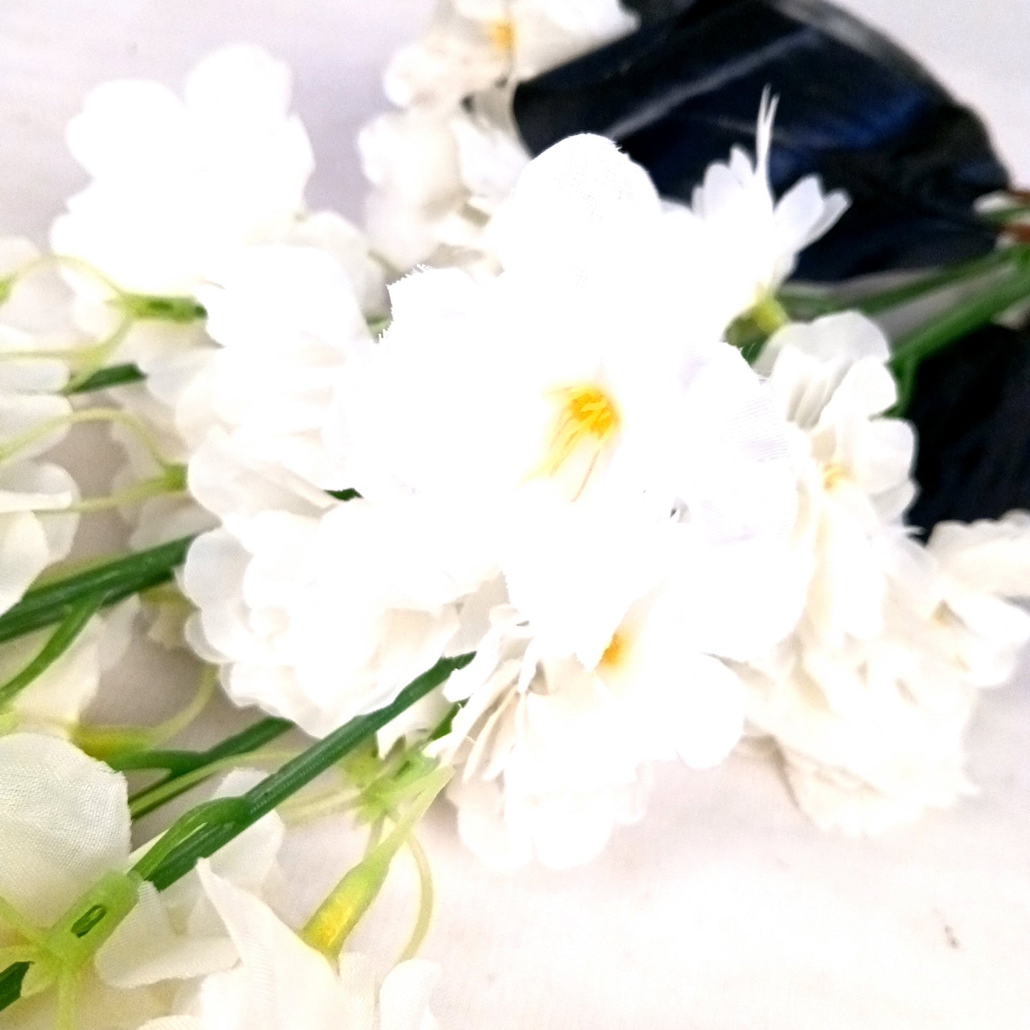 Artificial Flower Orchids Bouquets | Faux Flowers Bunch - for Table Vase, Home Decor, Living Room, Side Table Centerpiece - 26 Inch - Apkamart #Style_Design 2