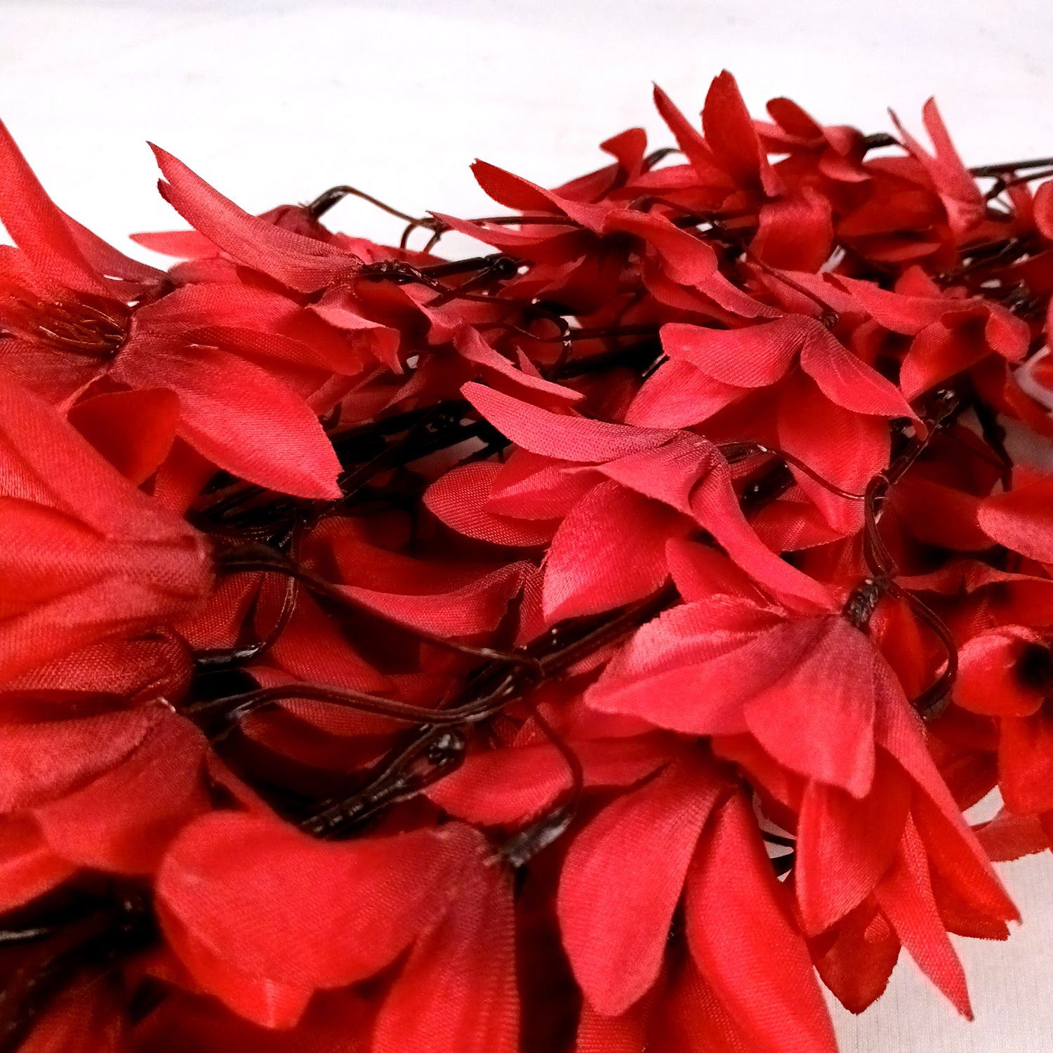 Artificial Flowers | Faux Flowers Bunch - for Home Decor, Living Room, Side Table, Centerpiece - 29 Inch - Apkamart #Colour_Pink