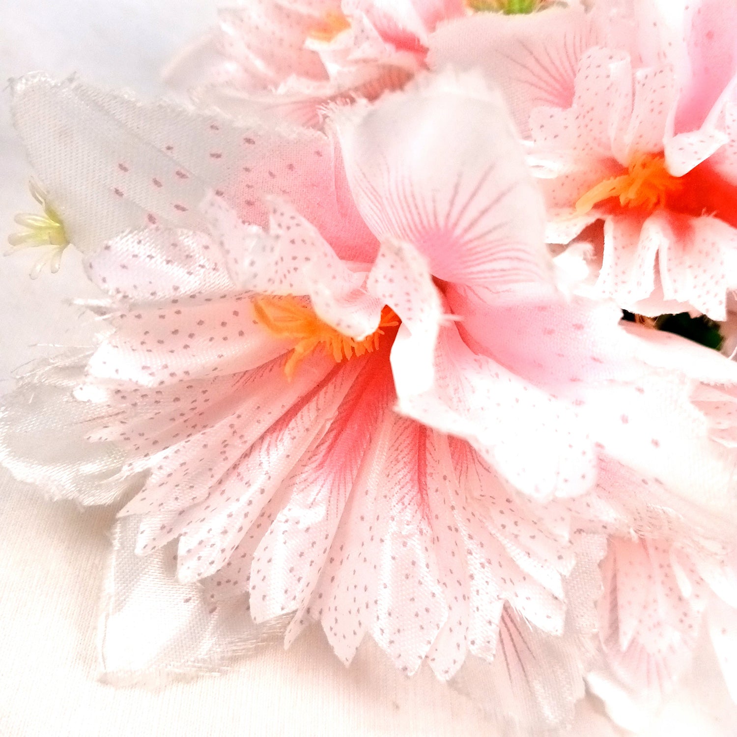 Artificial Flower Bouquets | Fake Flowers Bunch - For Vase, Pot, Home, Balcony, Office Corner, Living Room - 18 Inch - Apkamart #Colour_Pink