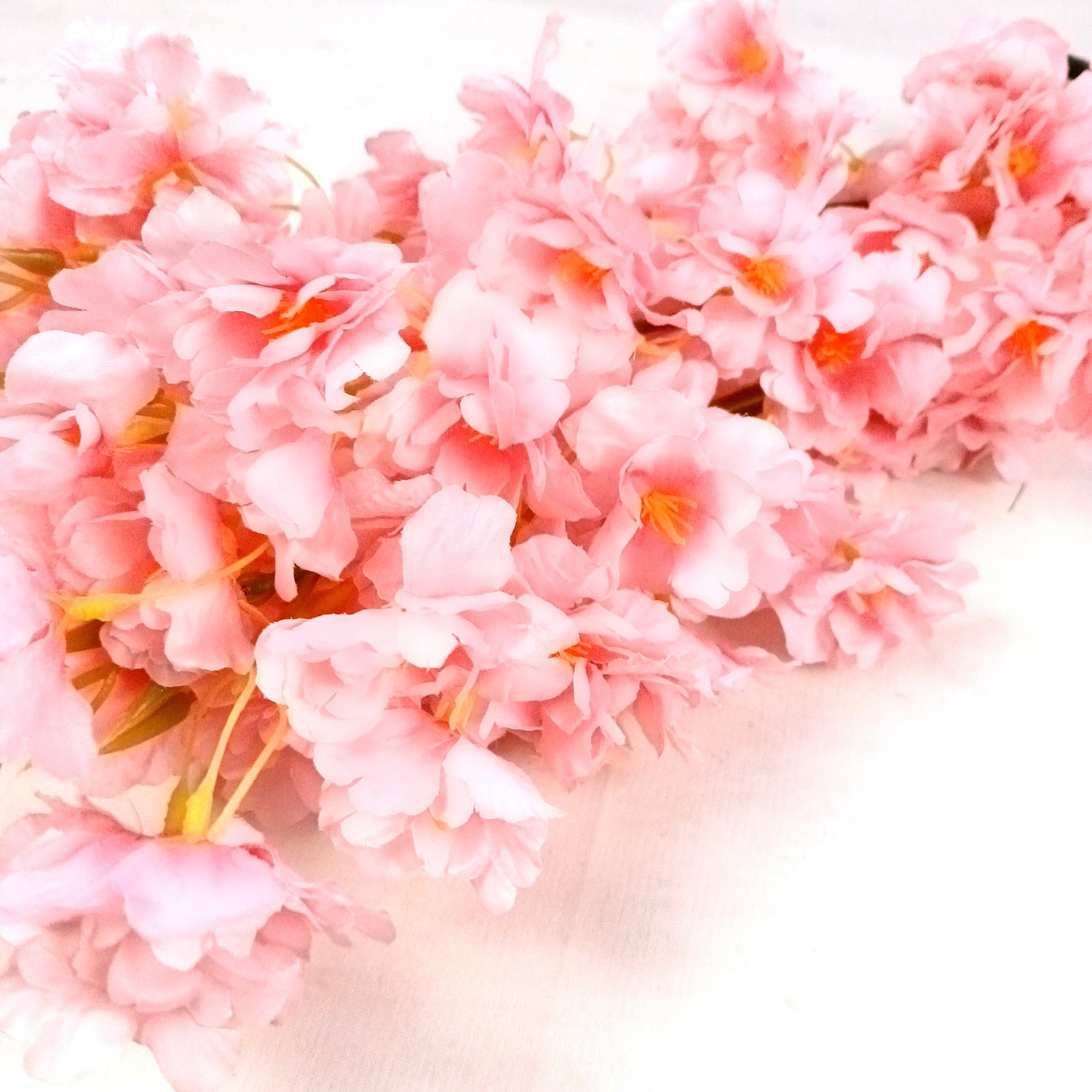 Artificial Flower Orchids Bouquets | Faux Flowers Bunch - for Table Vase, Pot, Home Decor, Living Room, Side Table Centerpiece - 26 Inch - Apkamart #Colour_Pink