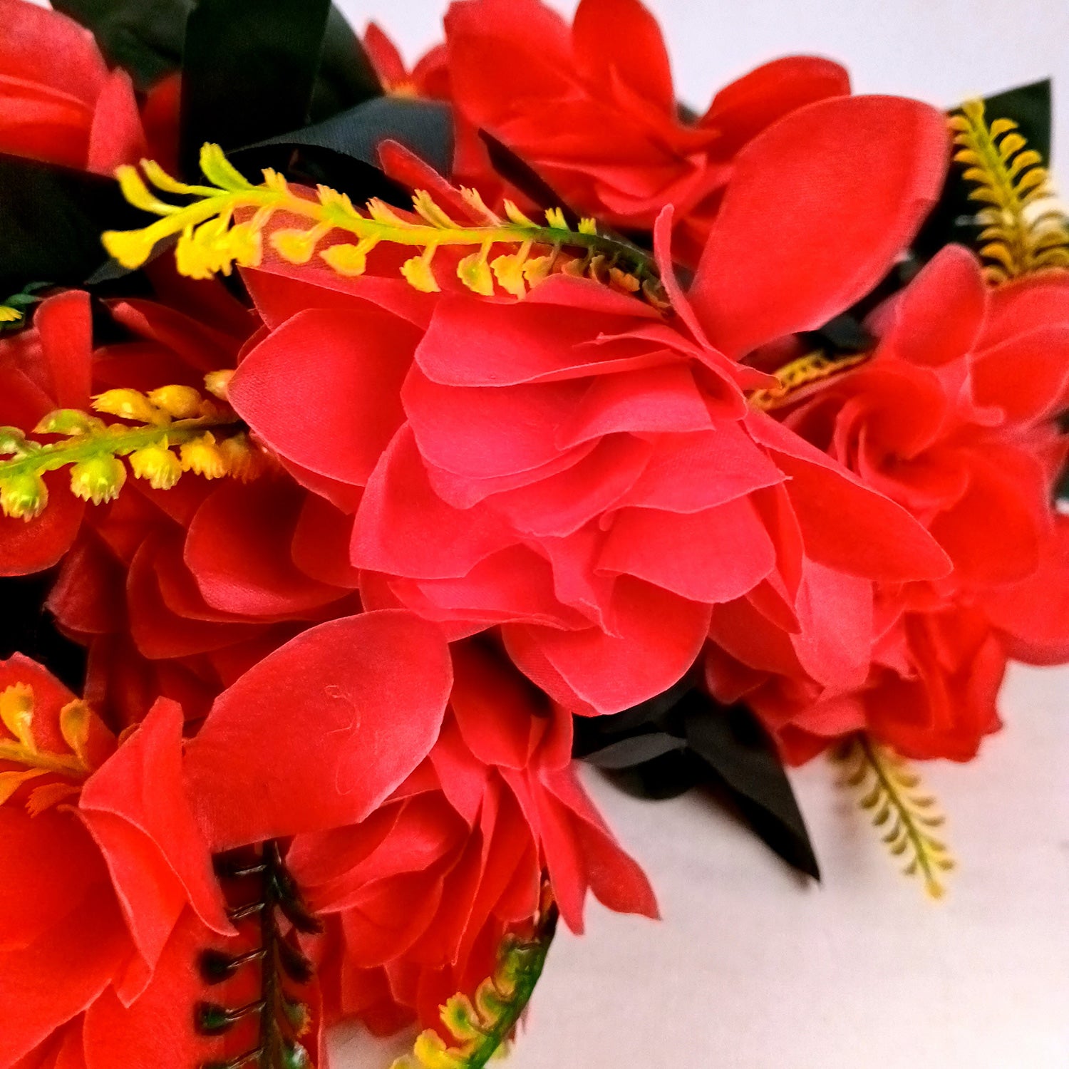 Artificial Flowers Bunches for Vase Pot | Faux Flowers Sticks - for Home Decor Living Room Side Table Centerpiece - 27 Inch - Apkamart #Colour_Pink