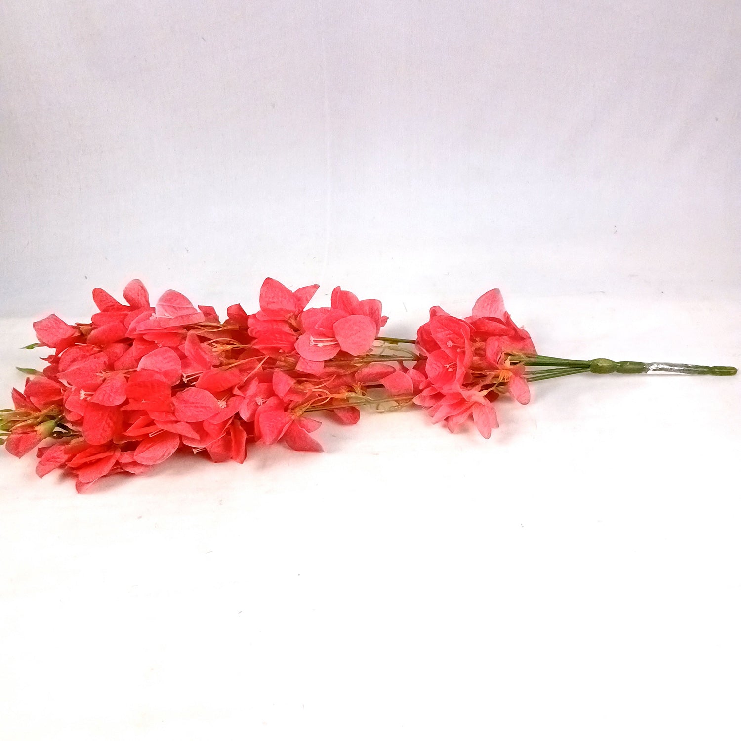 Artificial Flower Bouquet | Fake Orchids Flowers Bunch - For Vase, Pot, Home, Bedroom, Balcony, Office Corner - 26 Inch - Apkamart #Colour_Pink