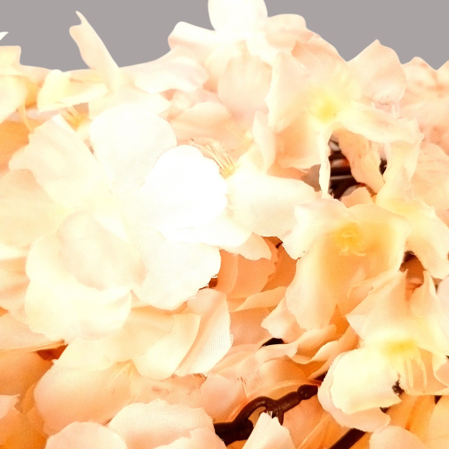 Artificial Flower Bouquets - Cherry Blossom | Faux Flowers Sticks / Bunch - for Table Vase, Home Decor, Living Room, Side Table Centerpiece - 21 Inch - Apkamart #Style_Design 2