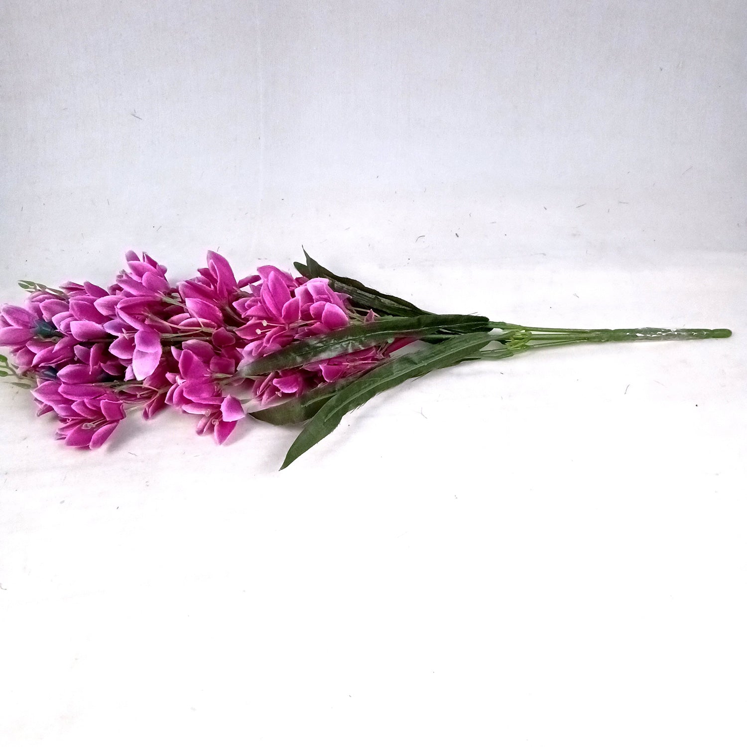 Artificial Flowers Gladiolus Bunches for Vase Pot | Faux Flowers Stem - for Home Decor Living Room Side Table Centerpiece - 26 Inch - Apkamart #Colour_Purple
