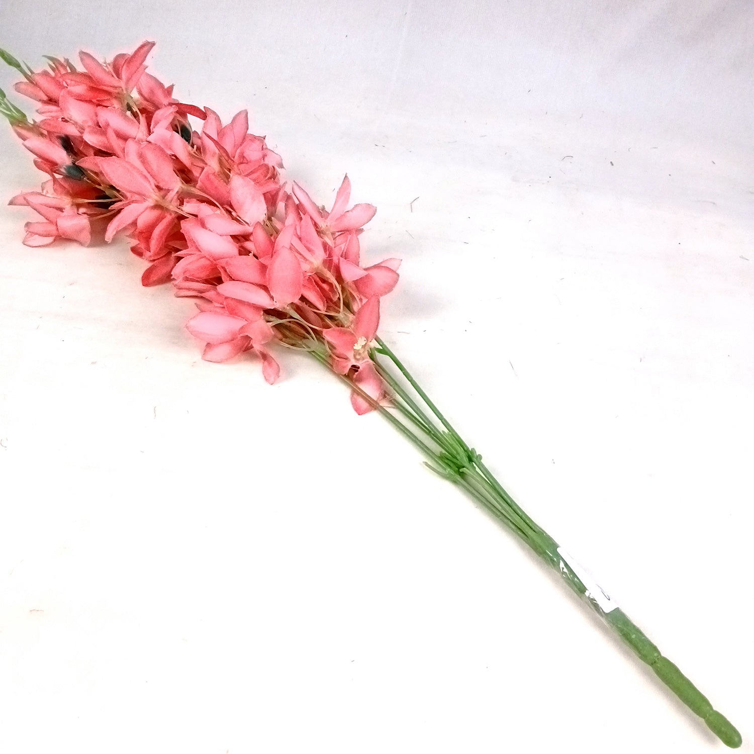 Artificial Flowers Gladiolus Bunches for Vase Pot | Faux Flowers Stem - for Home Decor Living Room Side Table - 26 Inch - Apkamart #Colour_Pink