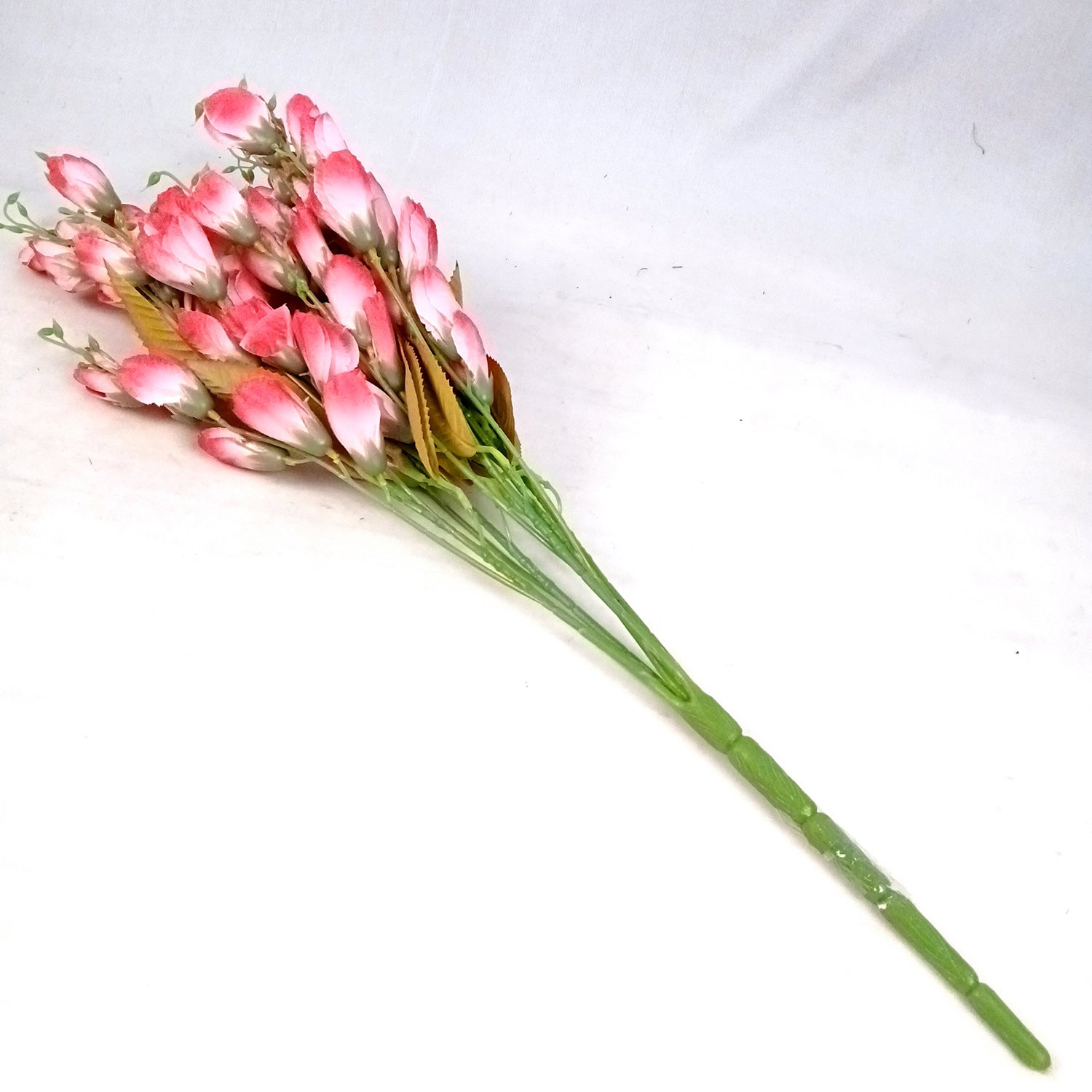 Artificial Flowers | Faux Tulips Flowers Bunch - for Home Decor, Office Corner, Living Room, Side Table, Centerpiece - 27 Inch - Apkamart #Colour_Pink