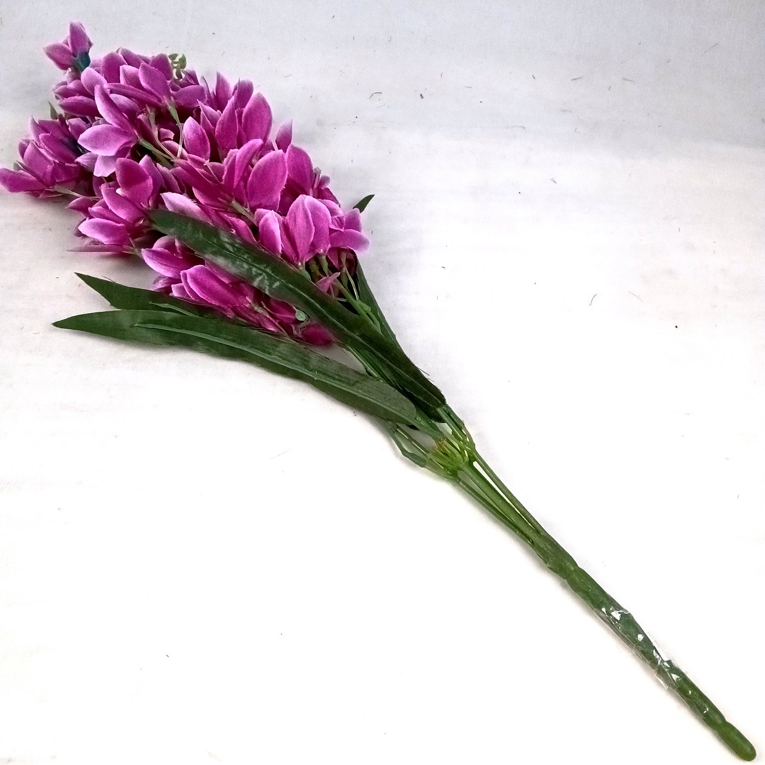 Artificial Flowers Gladiolus Bunches for Vase Pot | Faux Flowers Stem - for Home Decor Living Room Side Table Centerpiece - 26 Inch - Apkamart #Colour_Purple