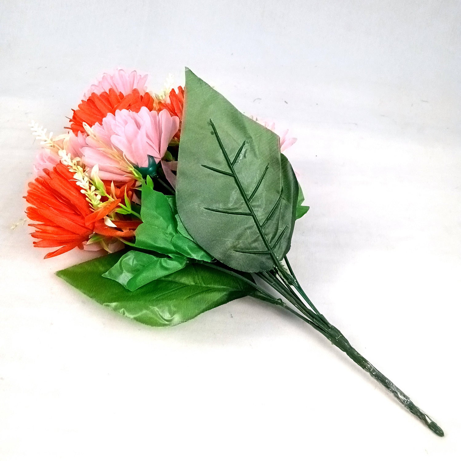 Artificial Flower Dahlia | Fake Flowers Bunch Dahalia - For Vase, Pot, Home, Bedroom, Balcony, Office Corner, Living Room - 18 Inch - Apkamart #Colour_Multicolor