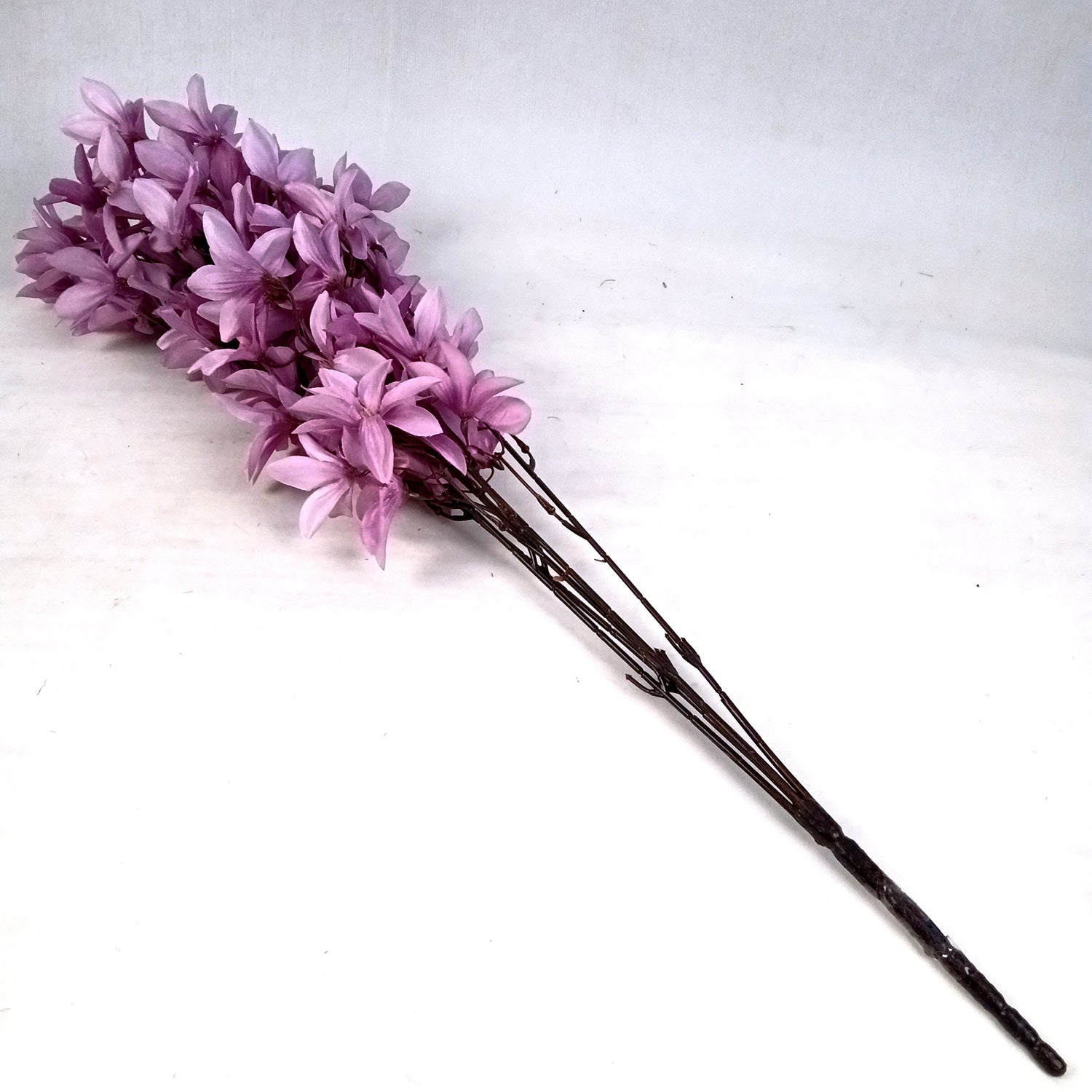 Artificial Flowers | Faux Flowers Bunch - for Home Decor, Living Room, Side Table, Centerpiece - 29 Inch - Apkamart #Colour_Purple