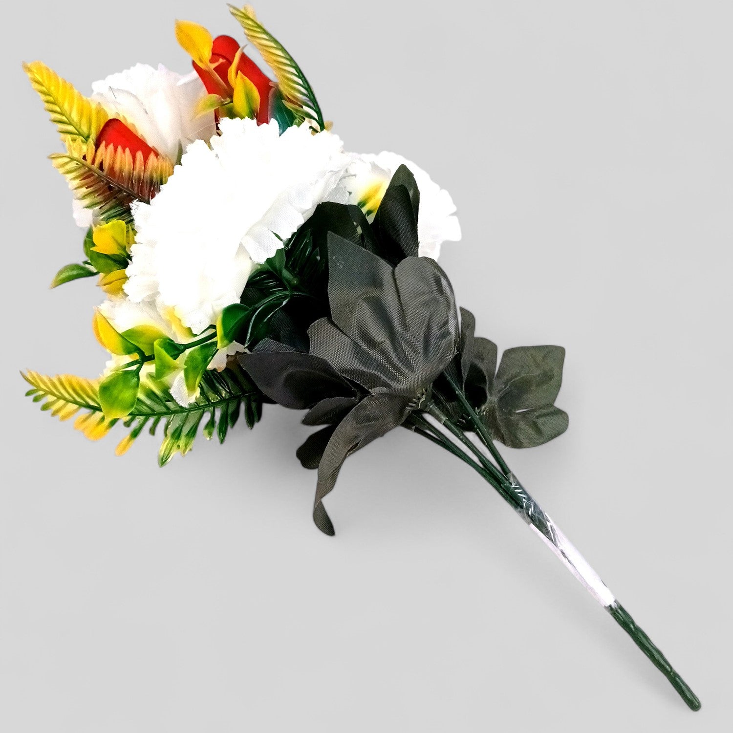 Artificial Flowers Bunches for Vase Pot | Faux Flowers Stem - for Home Decor, Living Room, Office & Festivals Decoration (Vase Not Included) - 13 Inch - Apkamart