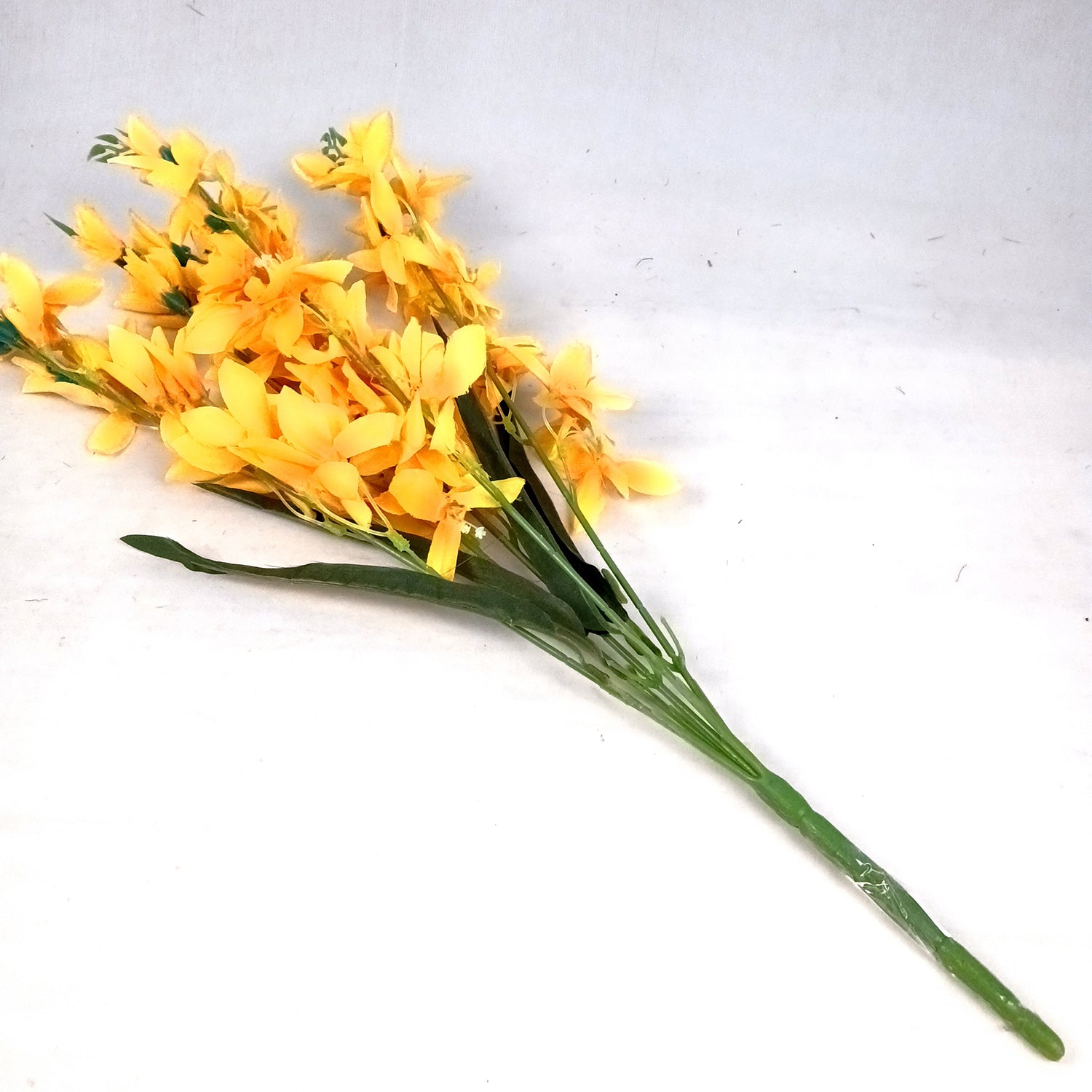 Artificial Flowers Gladiolus Bunches for Vase Pot | Faux Flowers Stem - for Home Decor Living Room Side Table - 26 Inch - Apkamart #Colour_Yellow