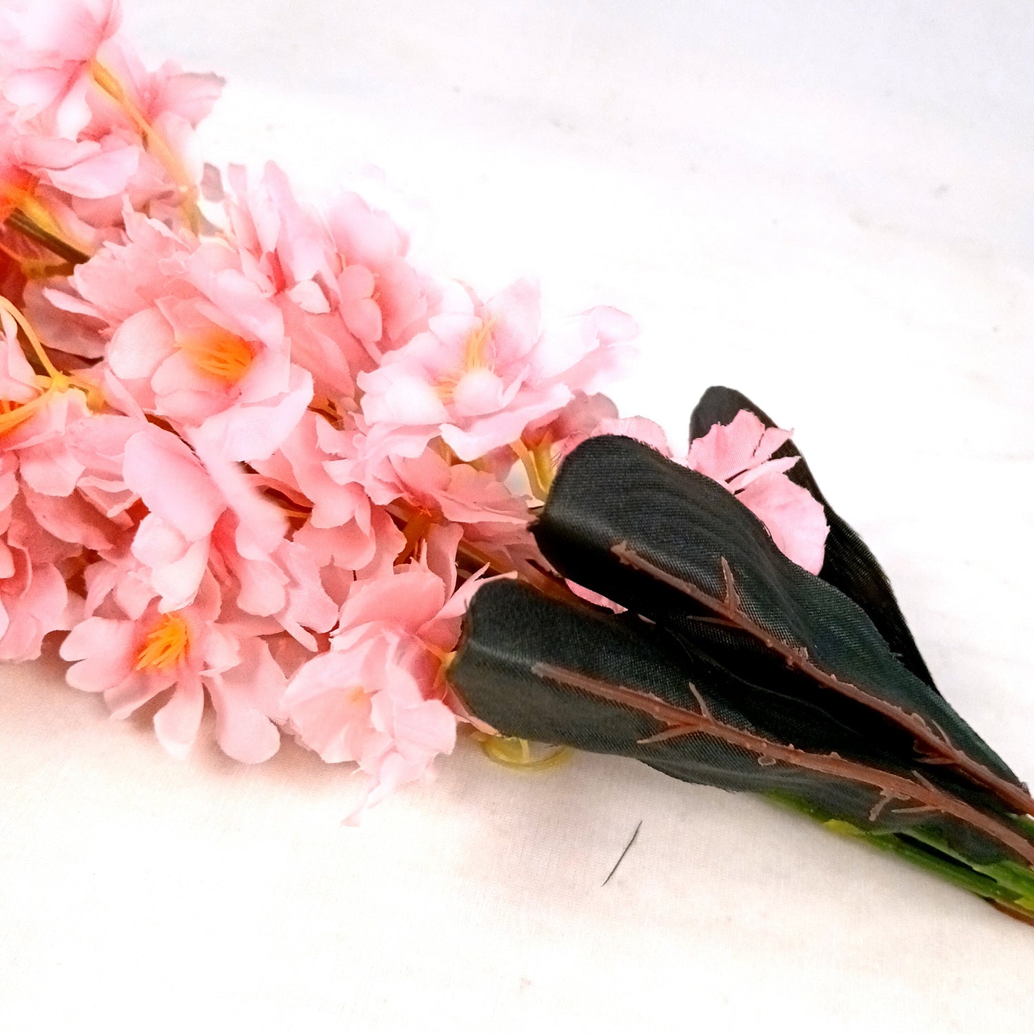 Artificial Flower Orchids Bouquets | Faux Flowers Bunch - for Table Vase, Pot, Home Decor, Living Room, Side Table Centerpiece - 26 Inch - Apkamart #Colour_Pink