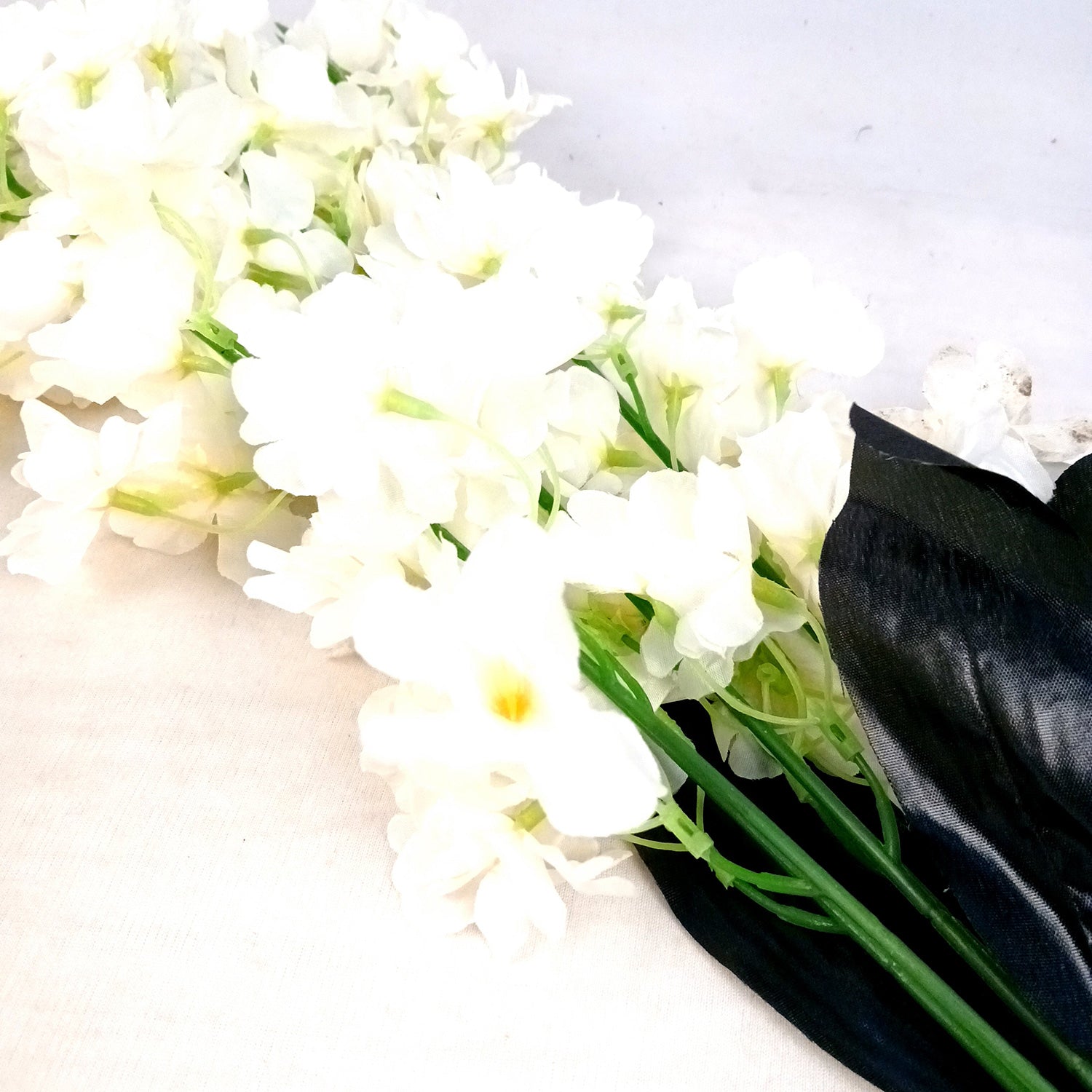 Artificial Flower Orchids Bouquets | Faux Flowers Bunch - for Table Vase, Home Decor, Living Room, Side Table Centerpiece - 26 Inch - Apkamart #Style_Design 2