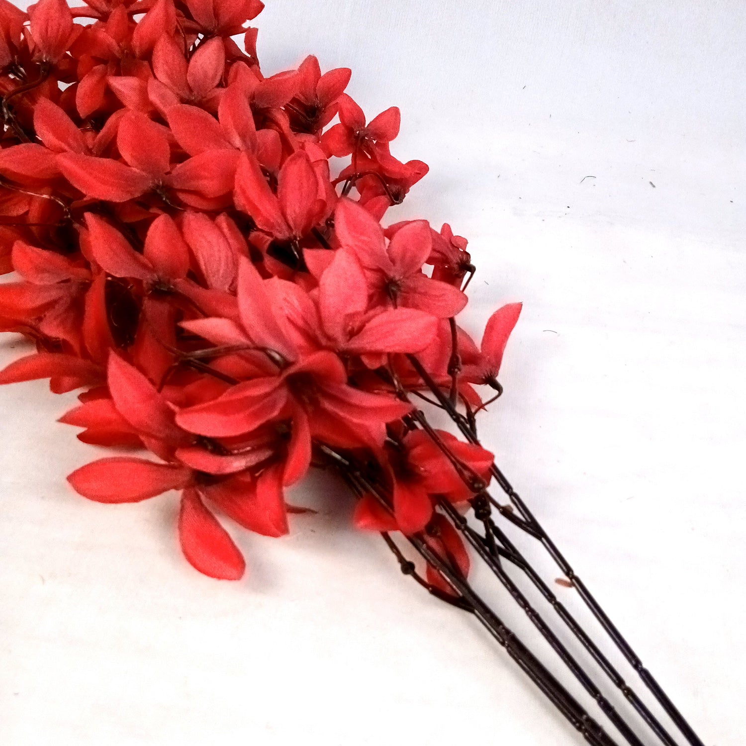 Artificial Flowers | Faux Flowers Bunch - for Home Decor, Living Room, Side Table, Centerpiece - 29 Inch - Apkamart #Colour_Pink