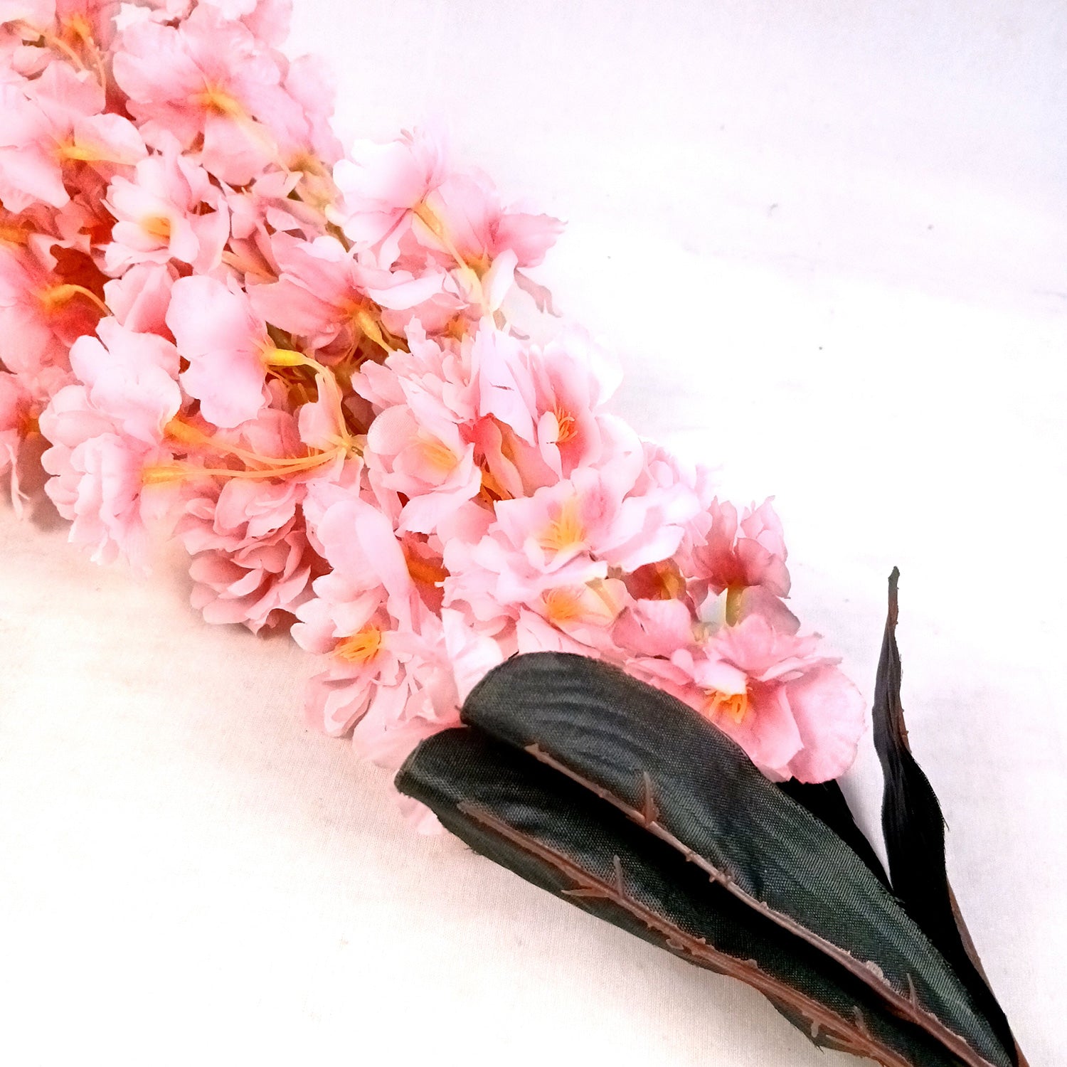 Artificial Flower Orchids Bouquets | Faux Flowers Bunch - for Table Vase, Pot, Home Decor, Living Room, Side Table Centerpiece - 26 Inch - Apkamart #Colour_Pink