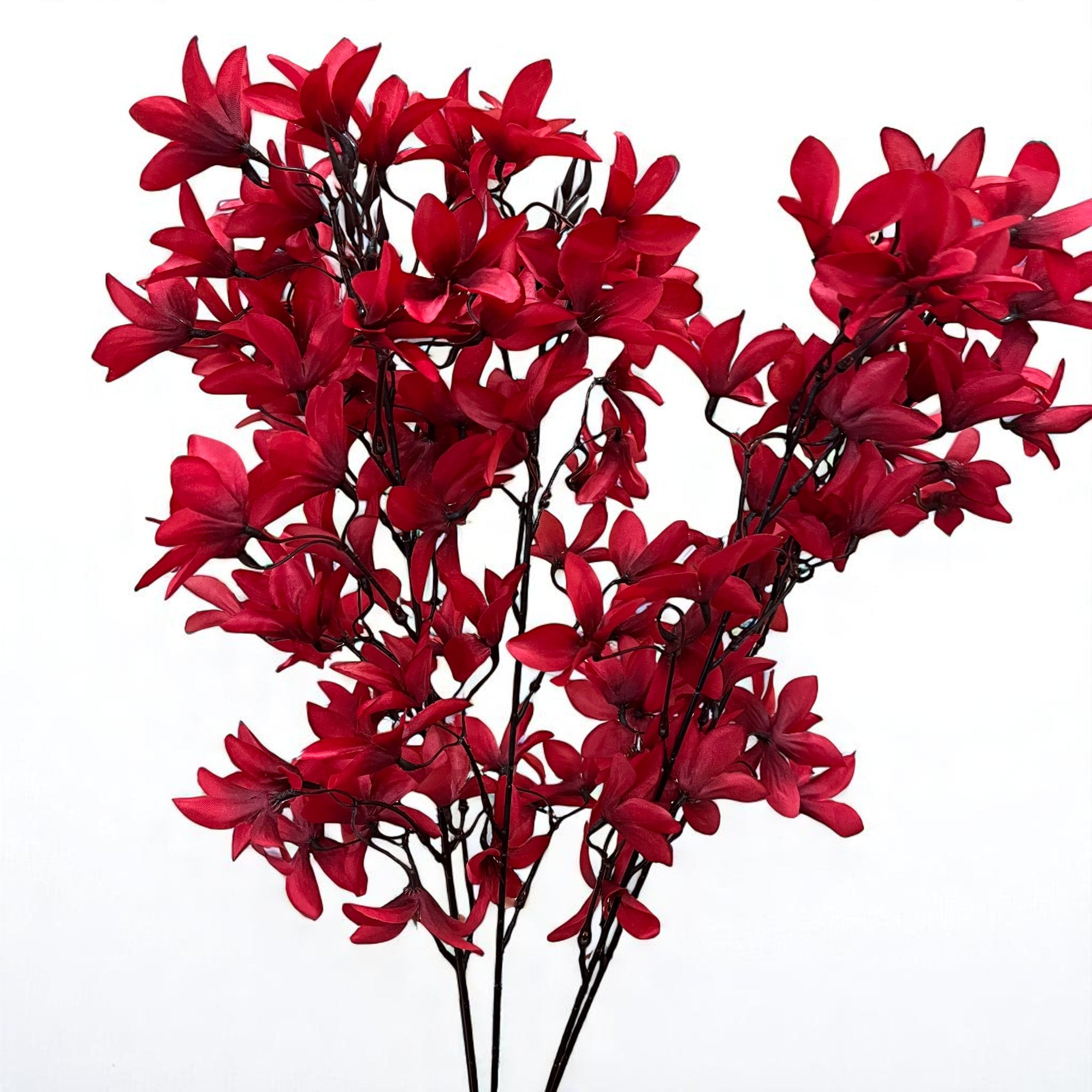 Artificial Flowers | Faux Flowers Bunch - for Home Decor, Living Room, Side Table, Centerpiece - 29 Inch - Apkamart #Colour_Pink