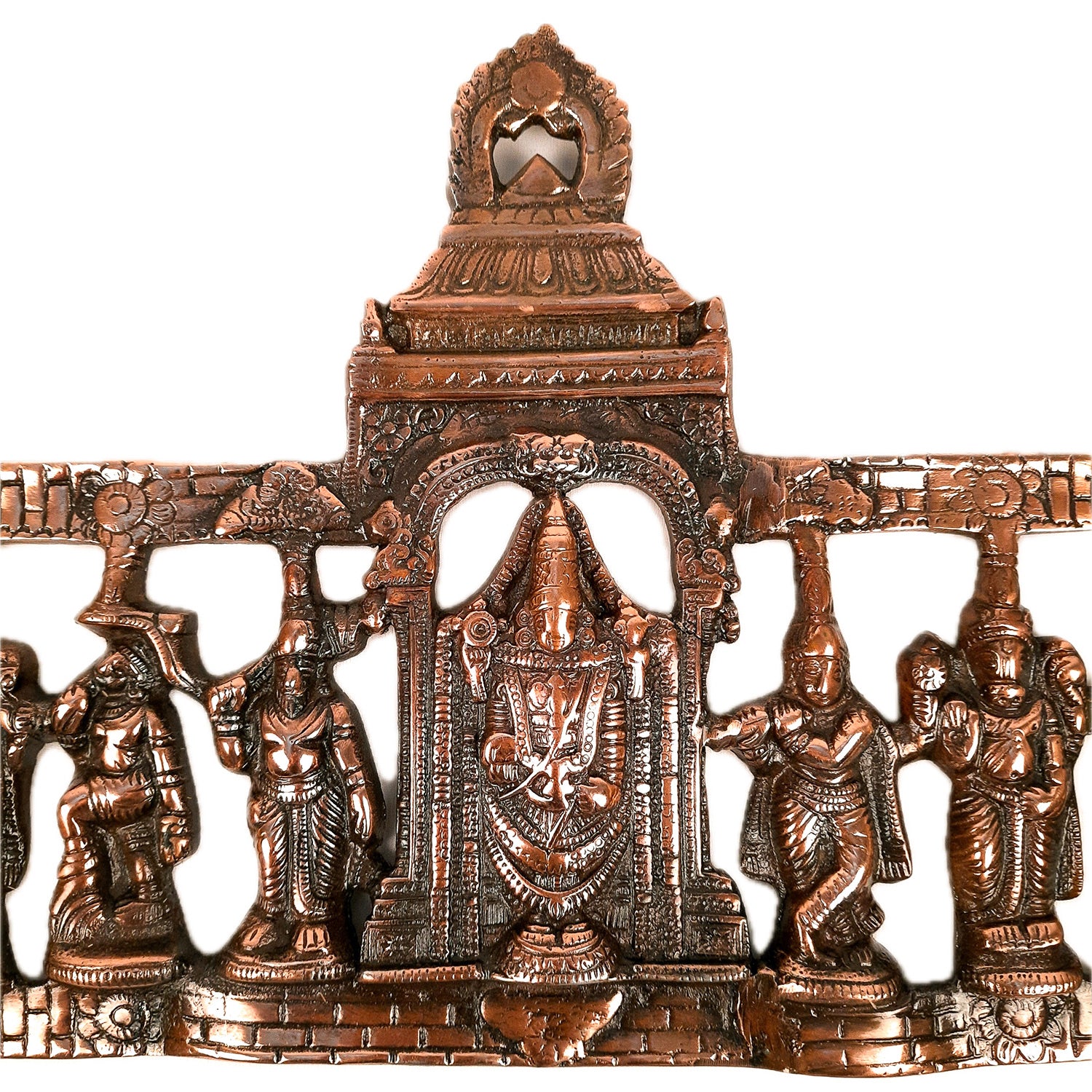 Lord Balaji Wall Hanging Idol | Shri Venkateswara Swami Wall Statue | Tirupati Balaji Wall Hanging Murti - for Home, Living Room, Office, Puja & Gift - Apkamart