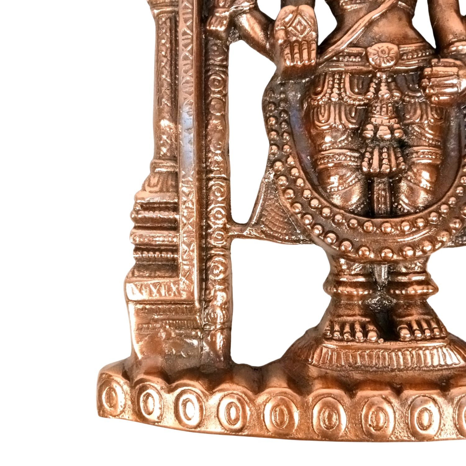 Tirupati Balaji Wall Hanging Idol For Home Temple - 14 Inch - Apkamart