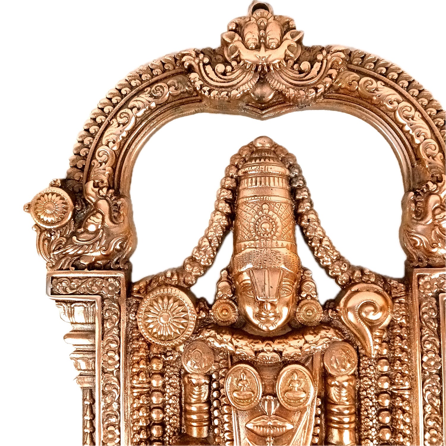Lord Balaji Wall Hanging Statue For Big Walls | Tirupati Balaji/Shri Venkateswara Large Idol - for Home & Wall Decor, Entrance, Living Room, Office & Gifts - 27 Inch - Apkamart