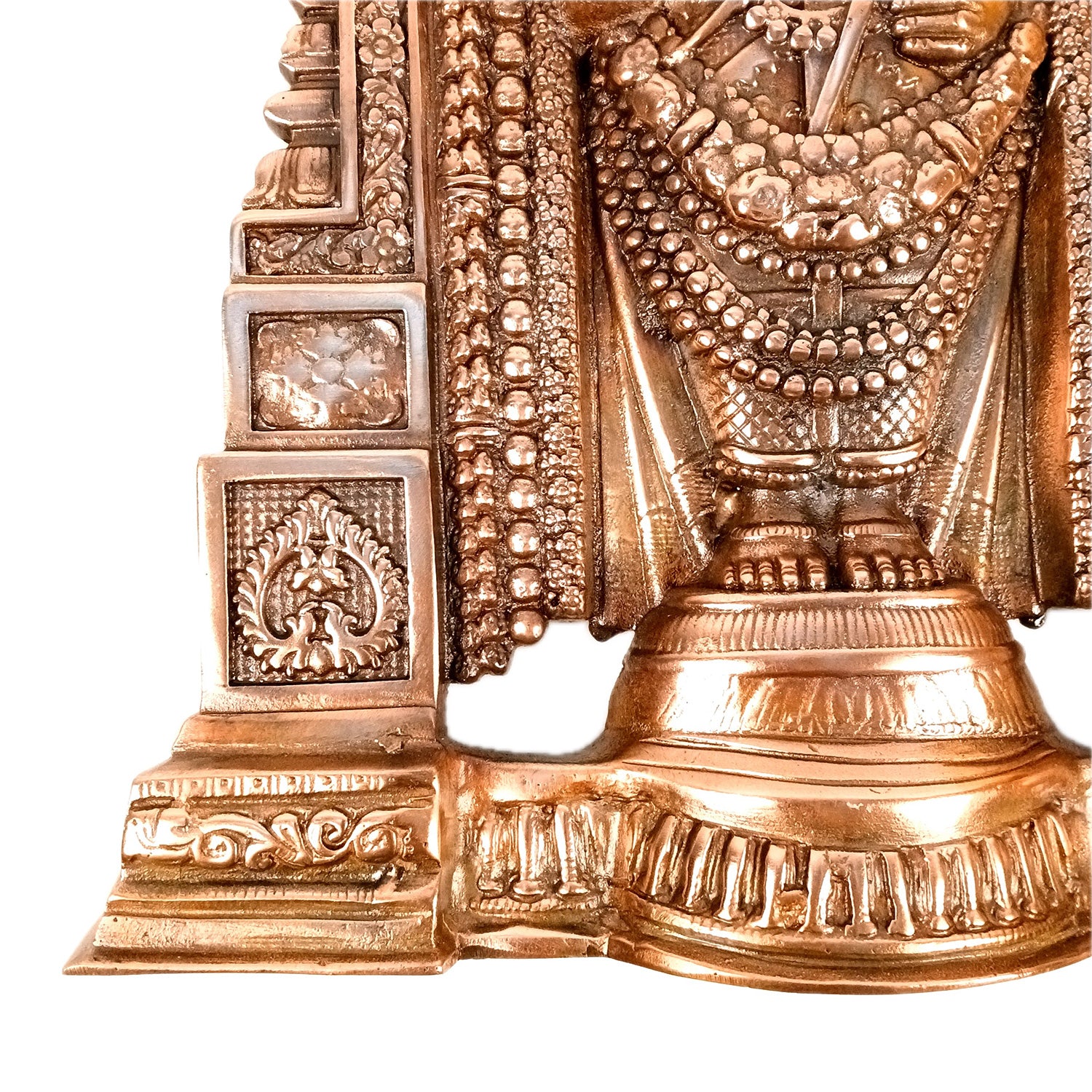 Lord Balaji Wall Hanging Statue For Big Walls | Tirupati Balaji/Shri Venkateswara Large Idol - for Home & Wall Decor, Entrance, Living Room, Office & Gifts - 27 Inch - Apkamart