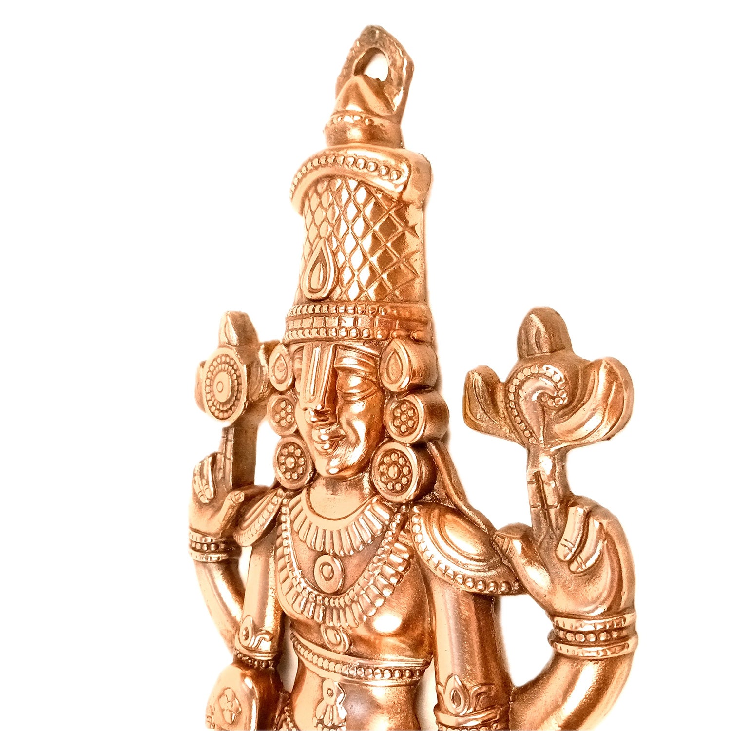 Lord Balaji Wall Hanging Statue For Big Walls | Tirupati Balaji/Shri Venkateswara Large Idol - for Home & Wall Decor, Entrance, Temple, Living Room, Office & Gifts - 22 Inch - Apkamart