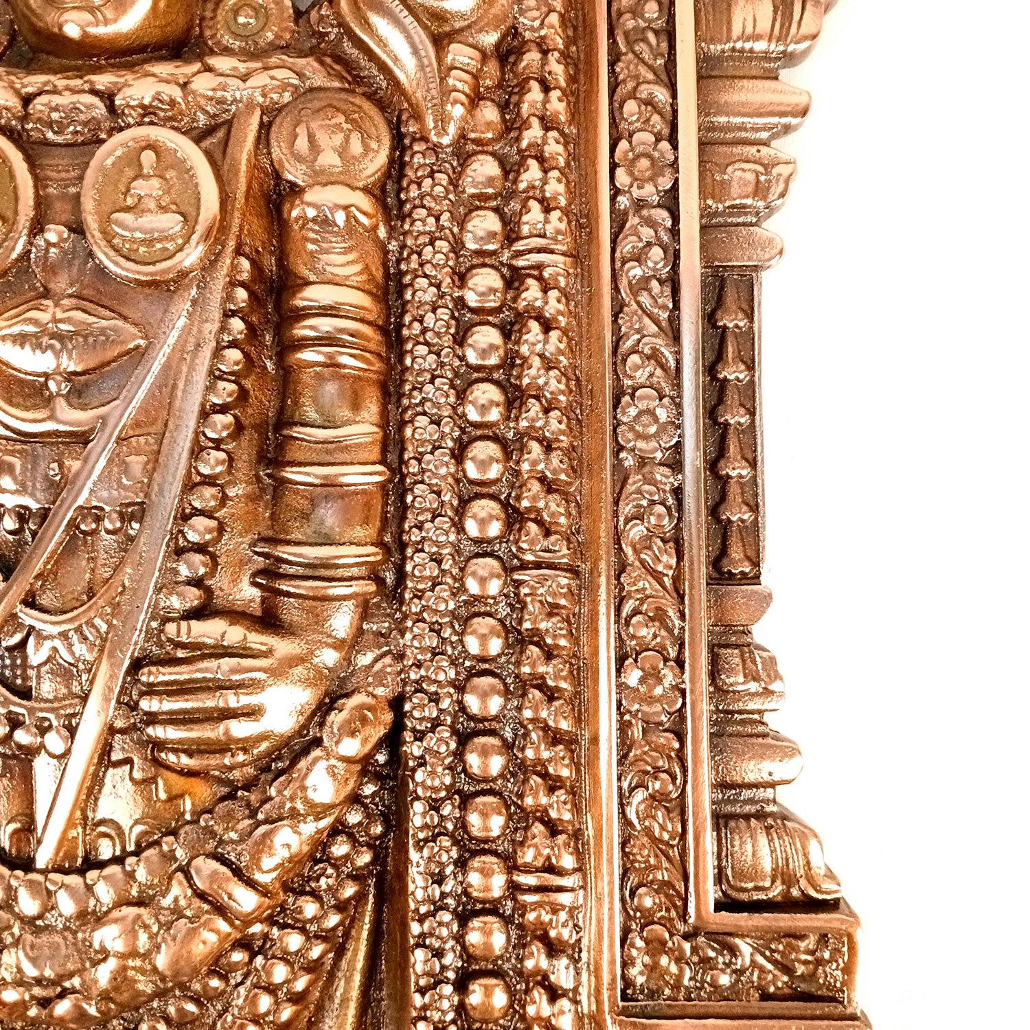 Lord Balaji Wall Hanging Statue For Big Walls | Tirupati Balaji/Shri Venkateswara Large Idol - for Home & Wall Decor, Entrance, Living Room, Office & Gifts - 27 Inch - Apkamart