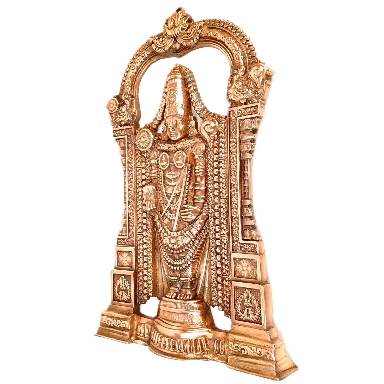 Lord Balaji Wall Hanging Statue For Big Walls | Tirupati Balaji/Shri Venkateswara Large Idol - for Home & Wall Decor, Entrance, Living Room, Office & Gifts - 27 Inch - Apkamart