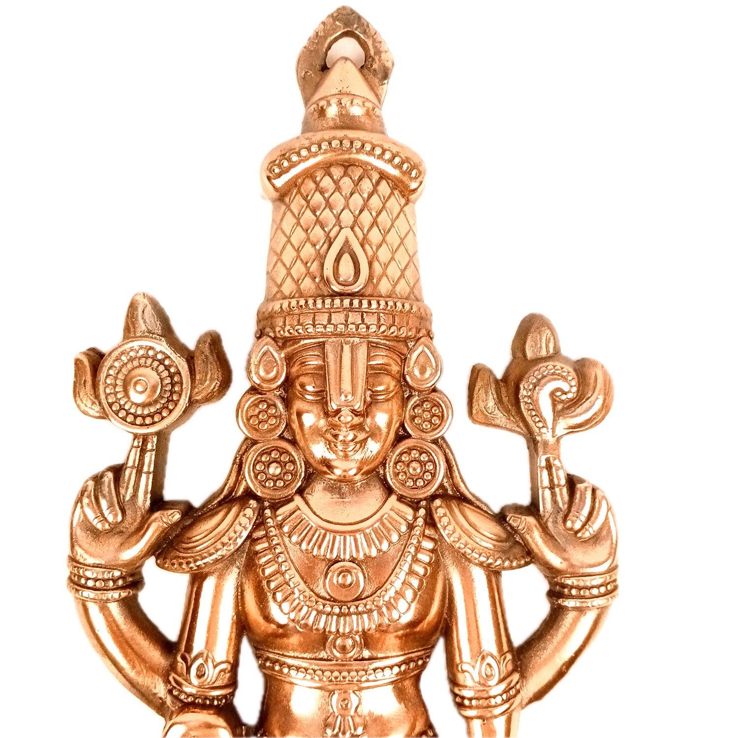 Lord Balaji Wall Hanging Statue For Big Walls | Tirupati Balaji/Shri Venkateswara Large Idol - for Home & Wall Decor, Entrance, Temple, Living Room, Office & Gifts - 22 Inch - Apkamart