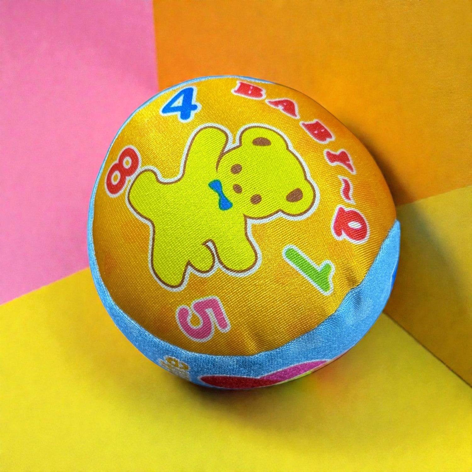 Cartoon Character Soft Foam Sponge Balls for Kids | Safe Lightweight Stress Relief Balls | Fun Indoor Outdoor Play Toy for Children | Birthday Return Gift Toy - (Pack Of 1) - Apkamart