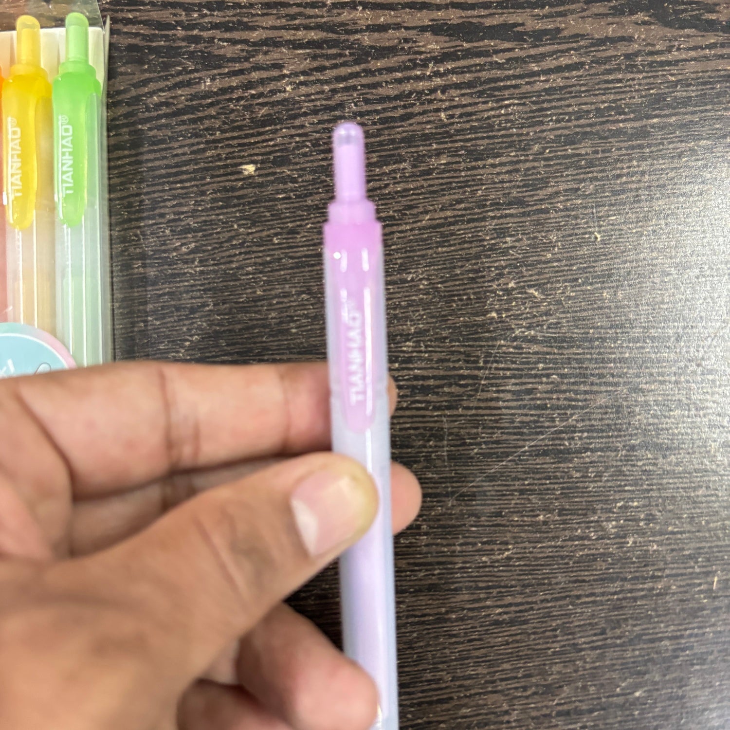 Smooth Writing Ballpoint Pens School Kids Students - (Pack of 1) (6 Pens) - Apkamart