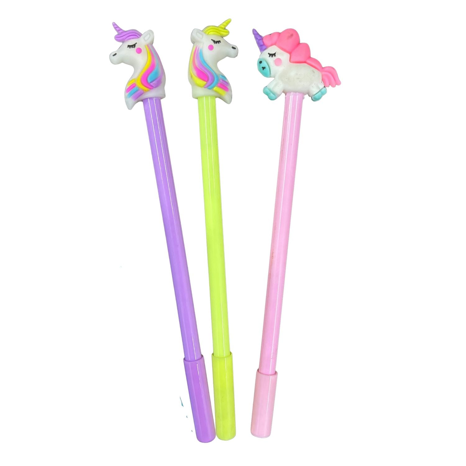 Ball Pen | Gel Pens - Astronaut & Unicorn Design - for Kids, Girls, Boys, Students, School, Birthday Gift & Return Gifts- Pack of 2 - Apkamart #Style_Pack Of 3