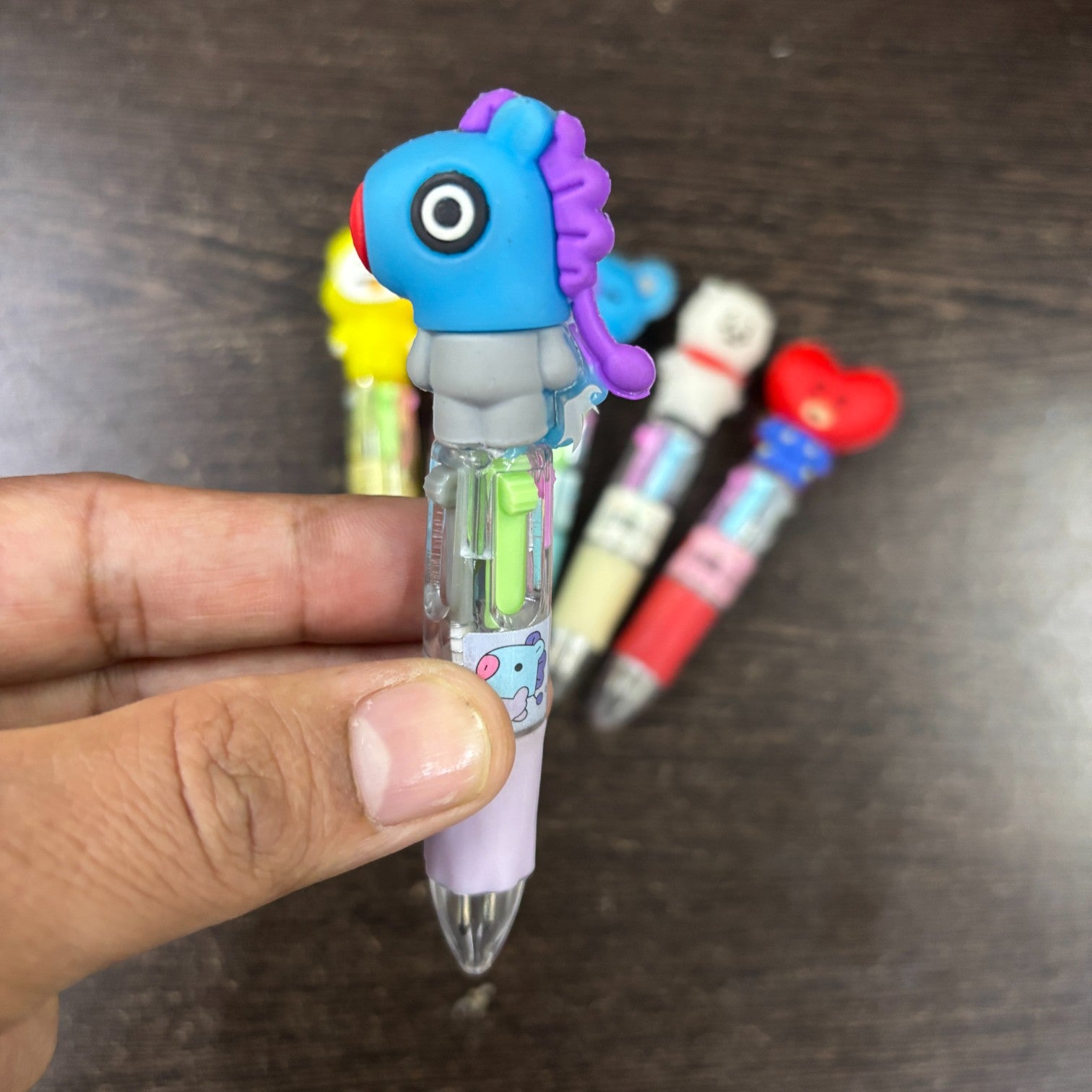 Mini Ball Pen | Ballpoint Pen | Push Button Multicolor Pen - for Students, Kids, Girls, Boys, School, Drawing, Birthday Gift & Return Gifts