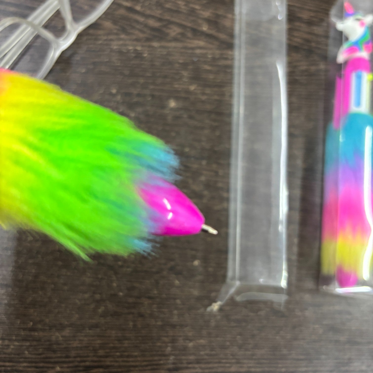 Pen Unicorn Fur Design | Ballpoint Pen Feather Design - for Students, Kids, Girls, Boys, School, Drawing, Birthday Gift & Return Gifts