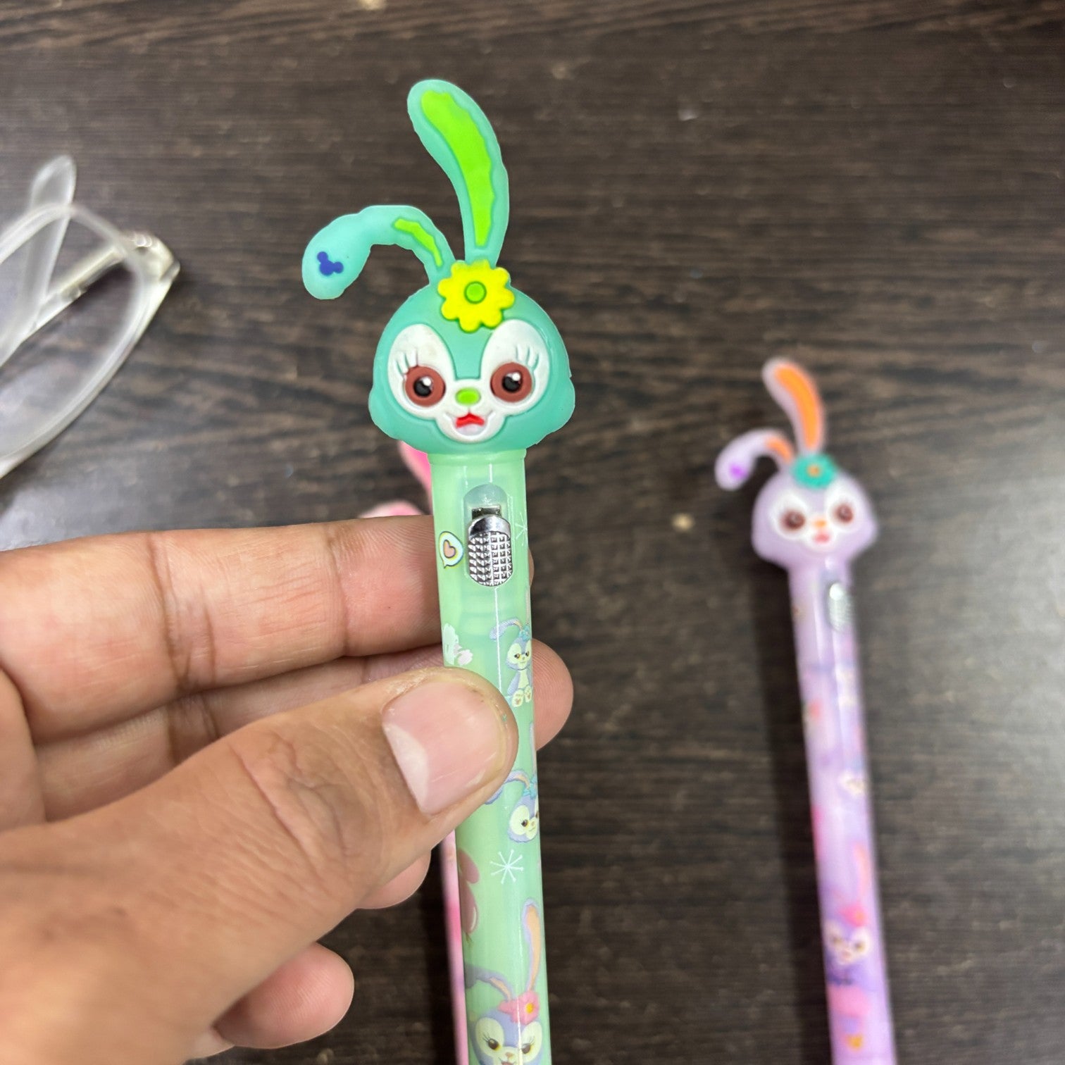 Ball Pen with LED Light | Ballpoint Pens | Writing Pen For Smooth Writing - for Kids, Girls, Boys, Students, School, Birthday Gift & Return Gifts