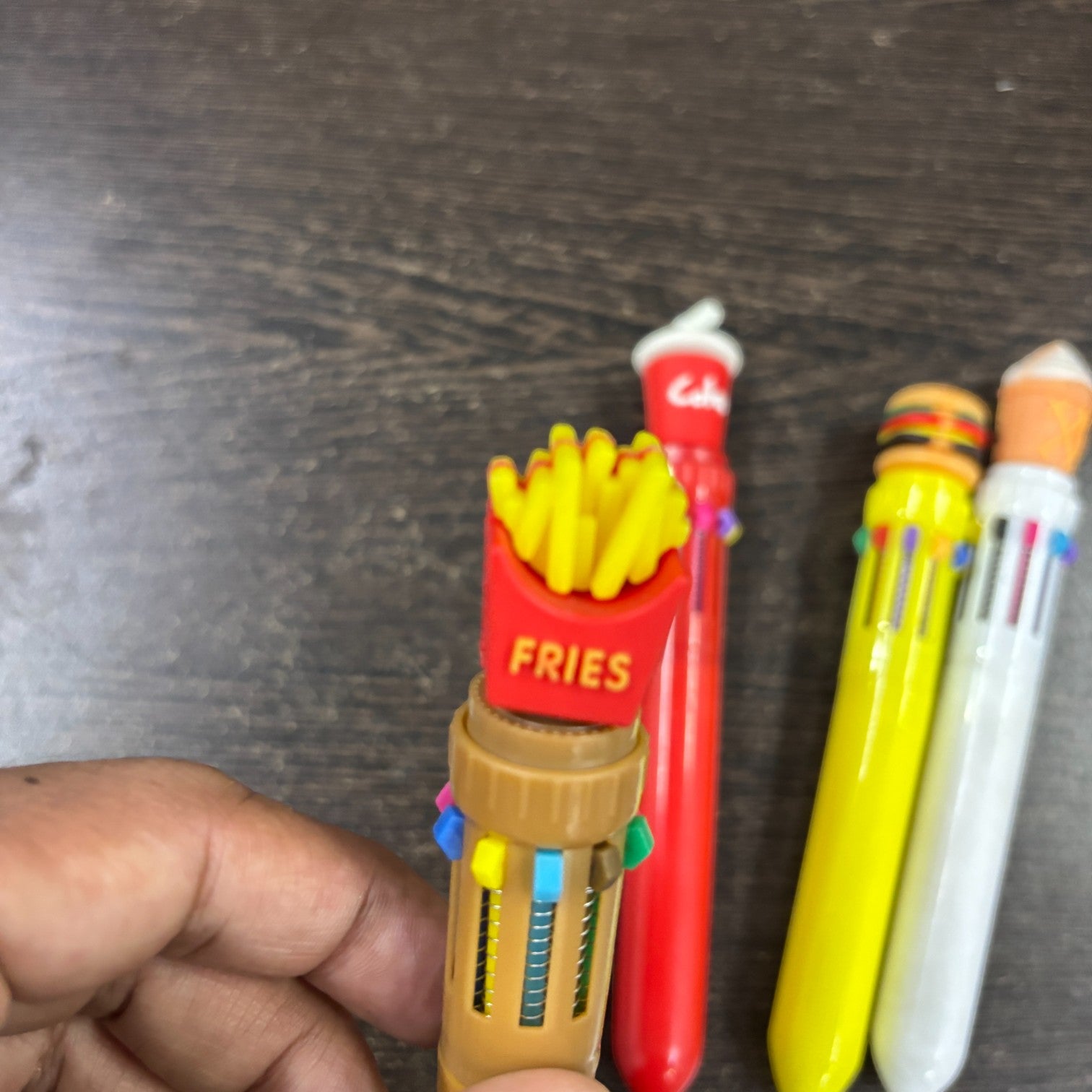 4 in 1 Mini Multicolor Ballpoint Pen | Push Button Pen for Students, Kids, Girls, Boys, School, Drawing, Birthday Gift & Return Gifts