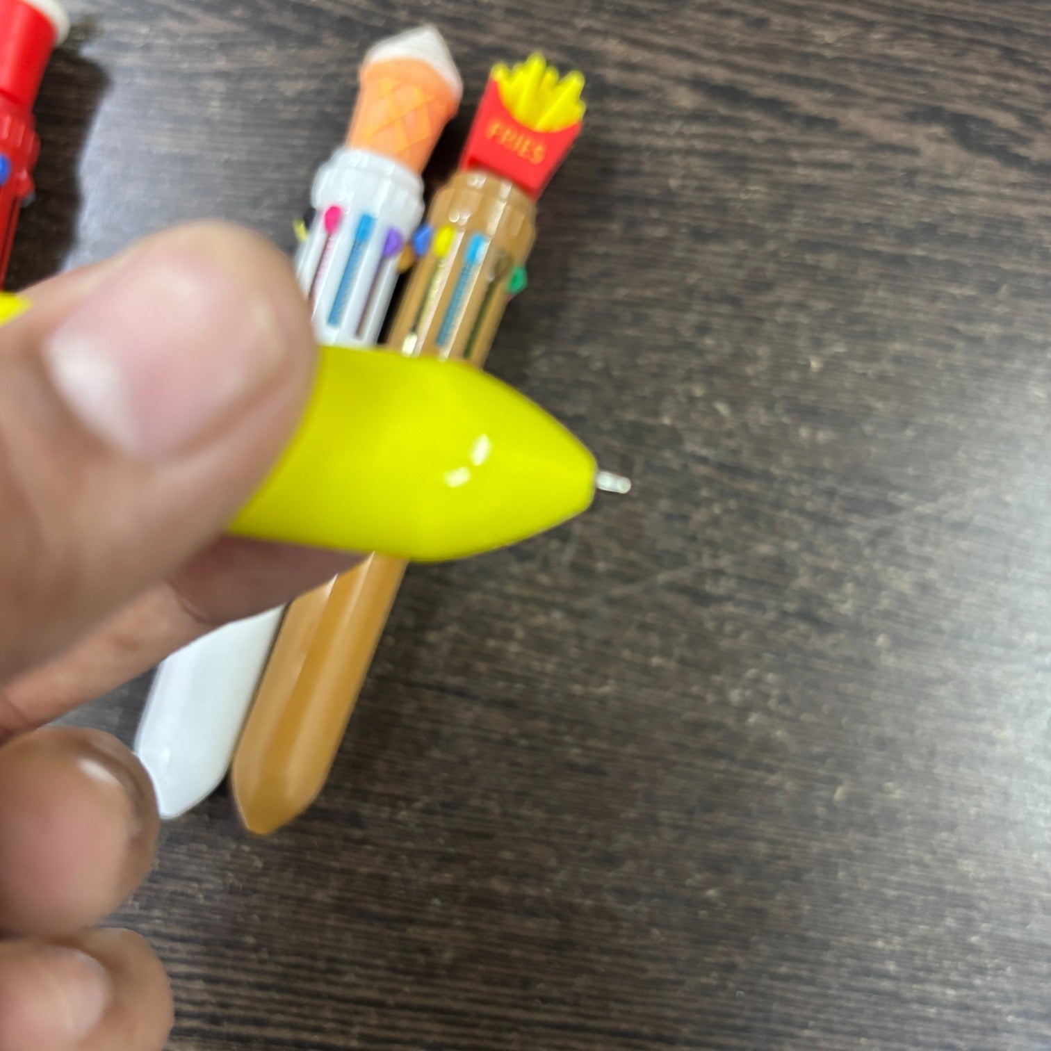 4 in 1 Mini Multicolor Ballpoint Pen | Push Button Pen for Students, Kids, Girls, Boys, School, Drawing, Birthday Gift & Return Gifts