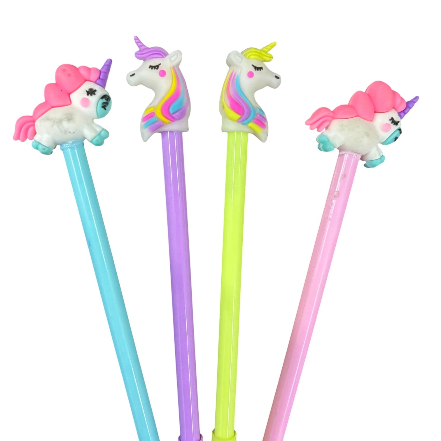 Ball Pen | Gel Pens - Astronaut & Unicorn Design - for Kids, Girls, Boys, Students, School, Birthday Gift & Return Gifts- Pack of 2 - Apkamart #Style_Pack Of 2