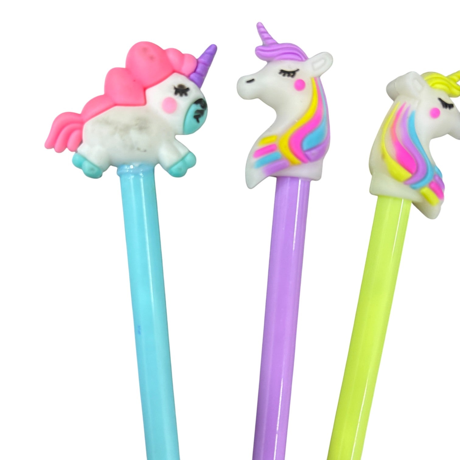Ball Pen | Gel Pens - Astronaut & Unicorn Design - for Kids, Girls, Boys, Students, School, Birthday Gift & Return Gifts- Pack of 2 - Apkamart #Style_Pack Of 12