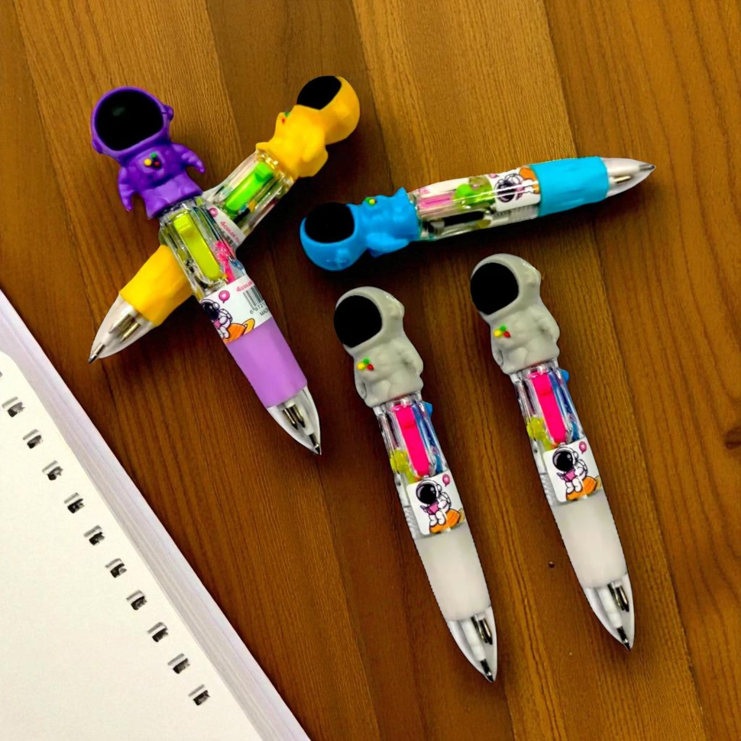 Mini Ball Pen | Ballpoint Pen | Push Button Multicolor Pen - for Students, Kids, Girls, Boys, School, Drawing, Birthday Gift & Return Gifts-Pack of 2 - Apkamart #Style_Pack Of 5