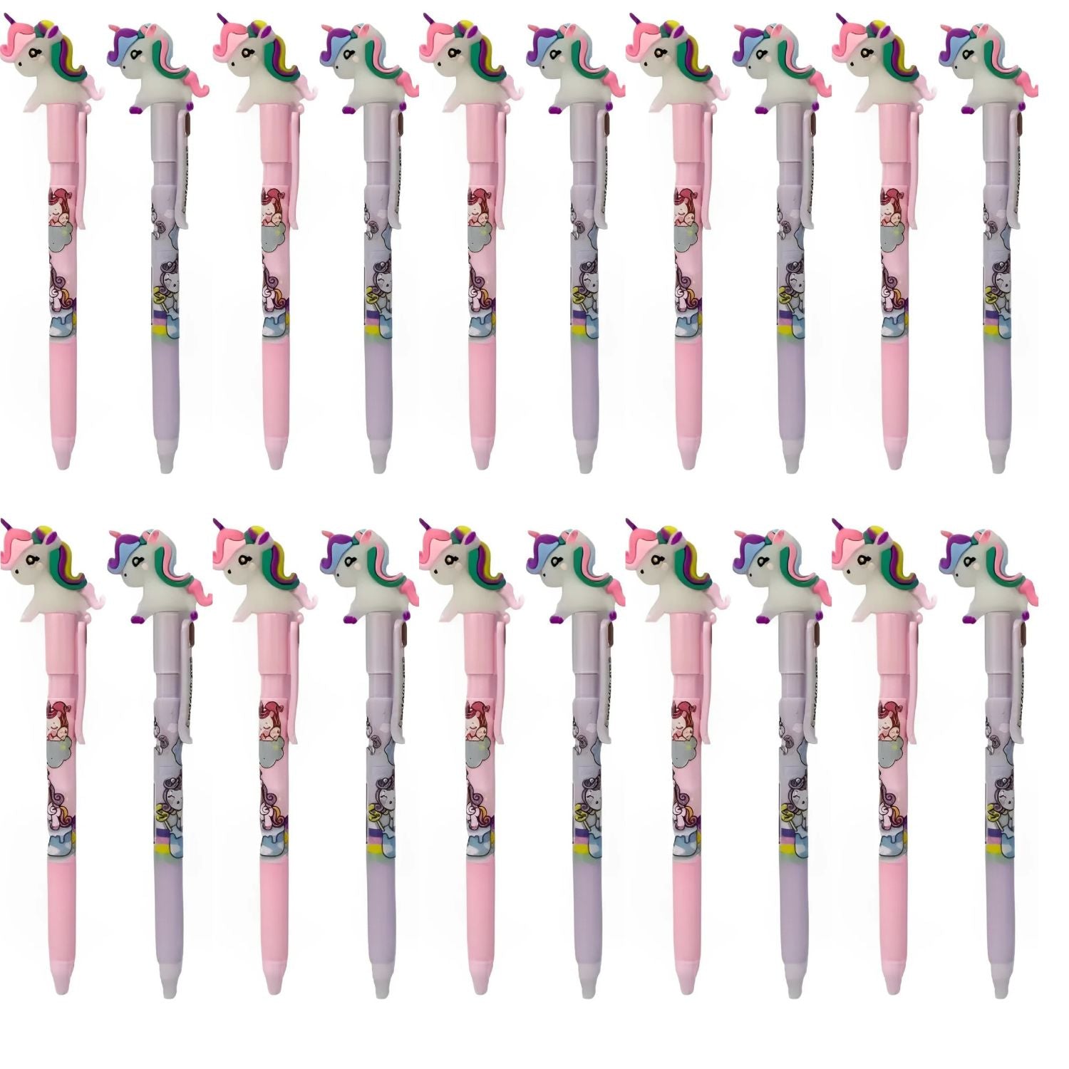 Cartoon Design pen - for Kids | Stylish Pen for Kids, School Stationary Set, Gift & Return Gifts - Pack of 2 - Apkamart #Style_Pack Of 20