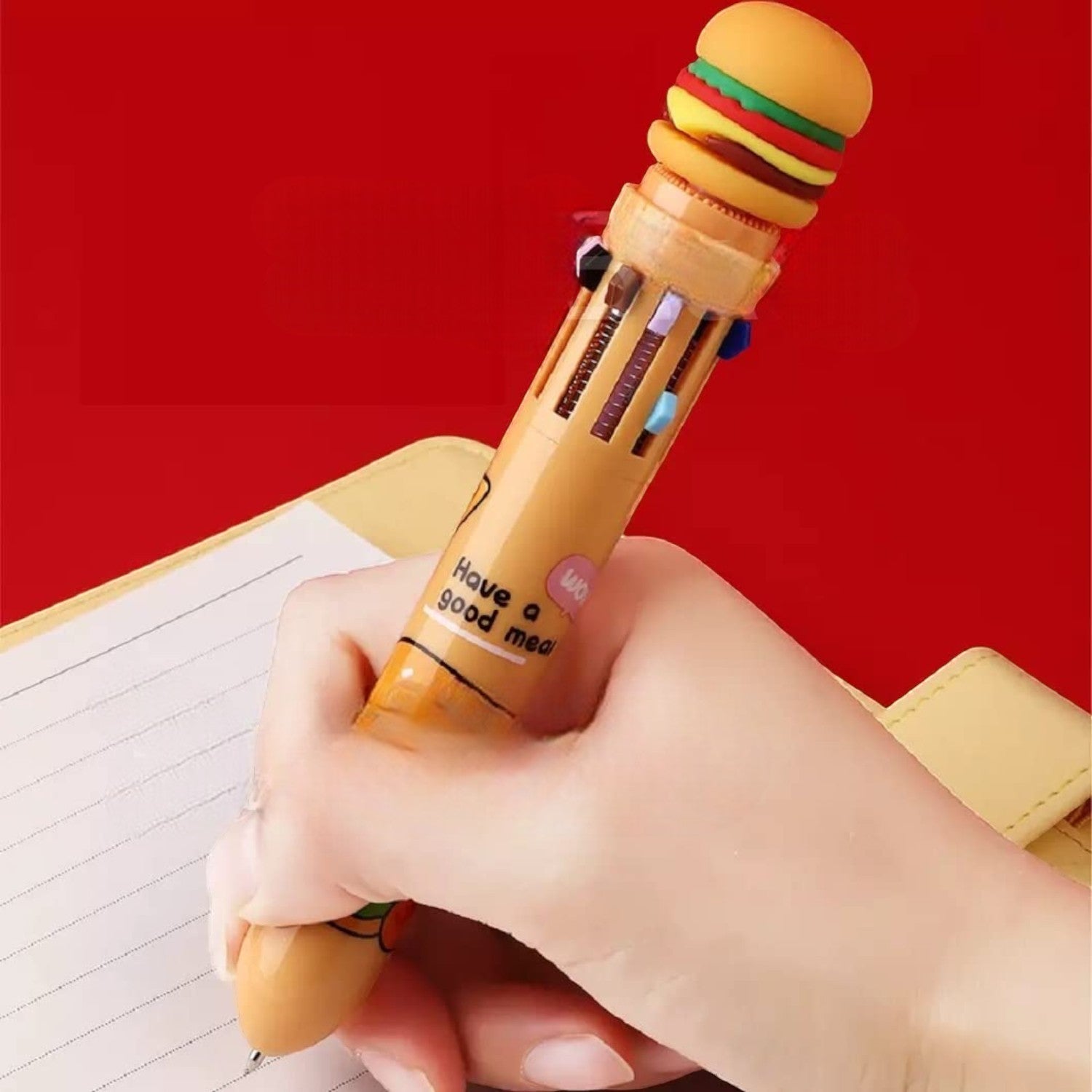 4 in 1 Mini Multicolor Ballpoint Pen | Push Button Pen for Students, Kids, Girls, Boys, School, Drawing, Birthday Gift & Return Gifts