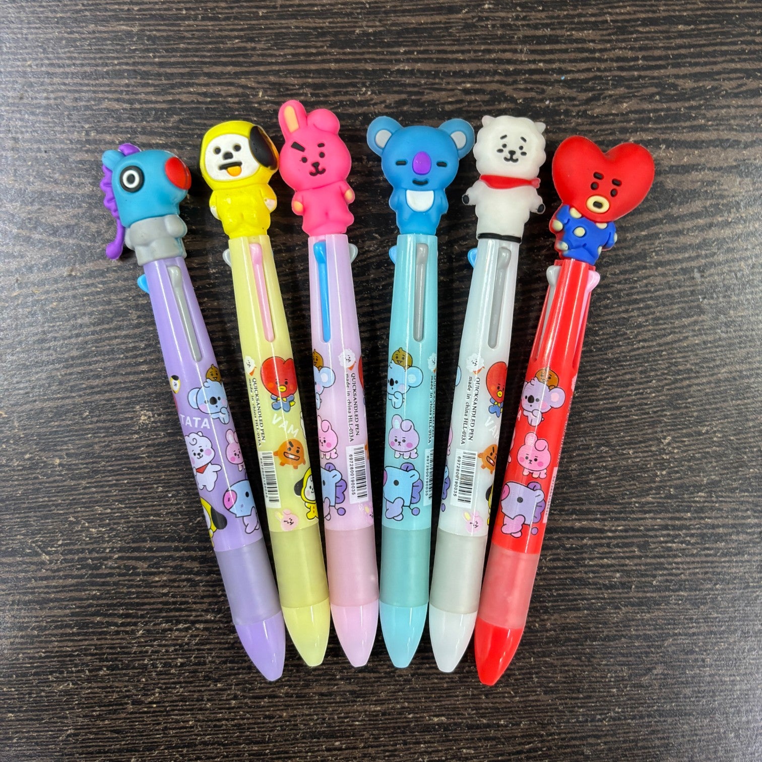 Cool & Stylish 3 in 1 Ballpoint pen - for Kids | Animal & Heart design on top |design ballpoint pen, creative pen | Best for Gift & Return Gift